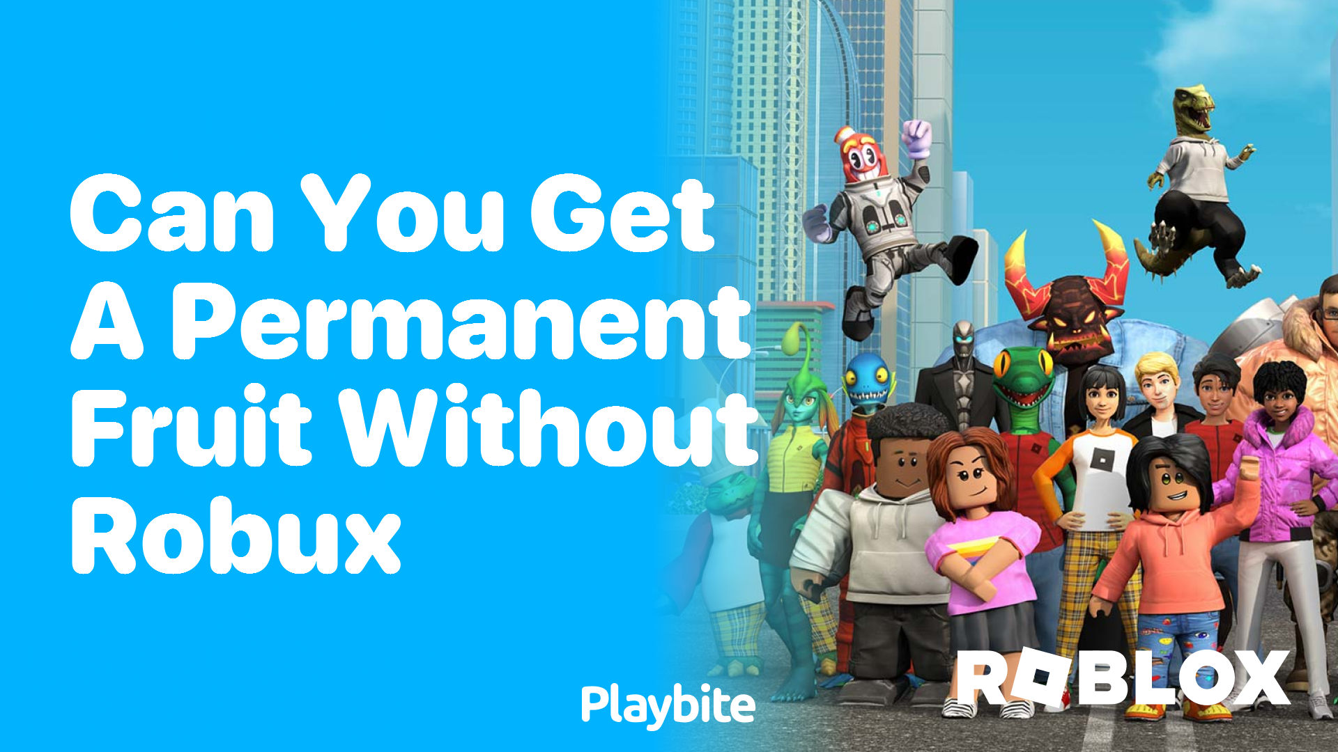 Can You Get a Permanent Fruit Without Robux in Roblox?