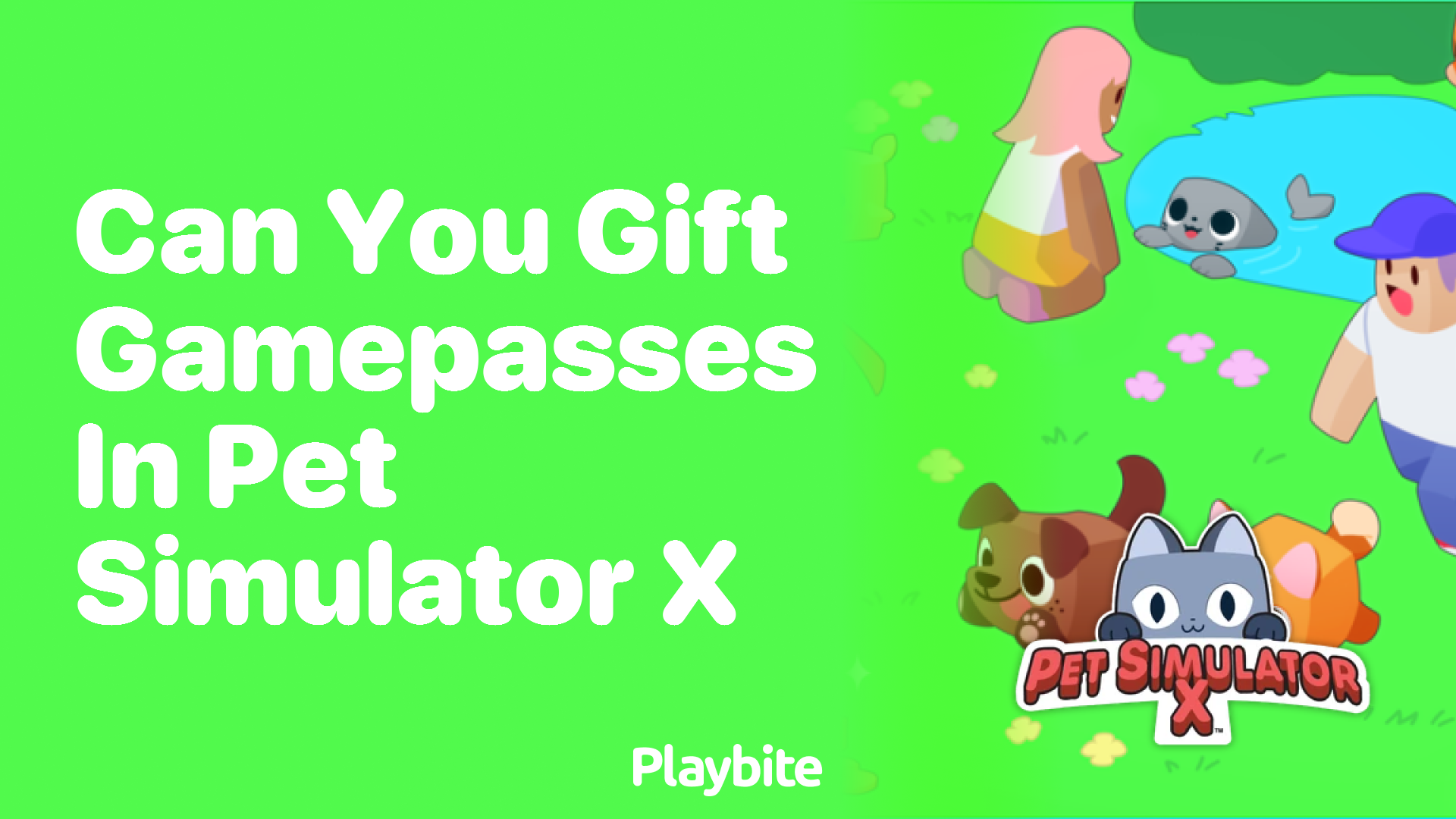 Can You Gift Gamepasses in Pet Simulator X?