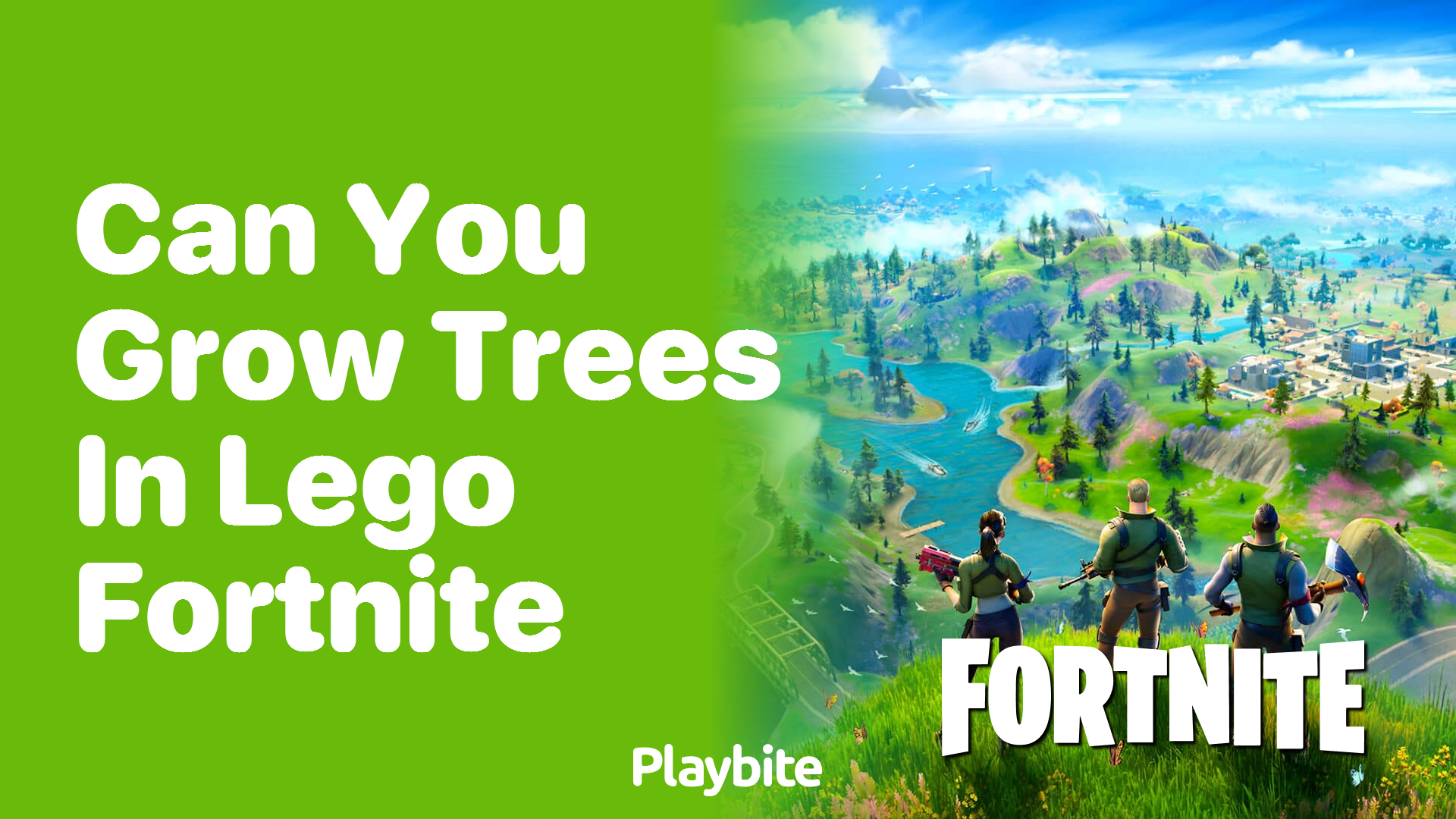 Can You Grow Trees in Lego Fortnite?