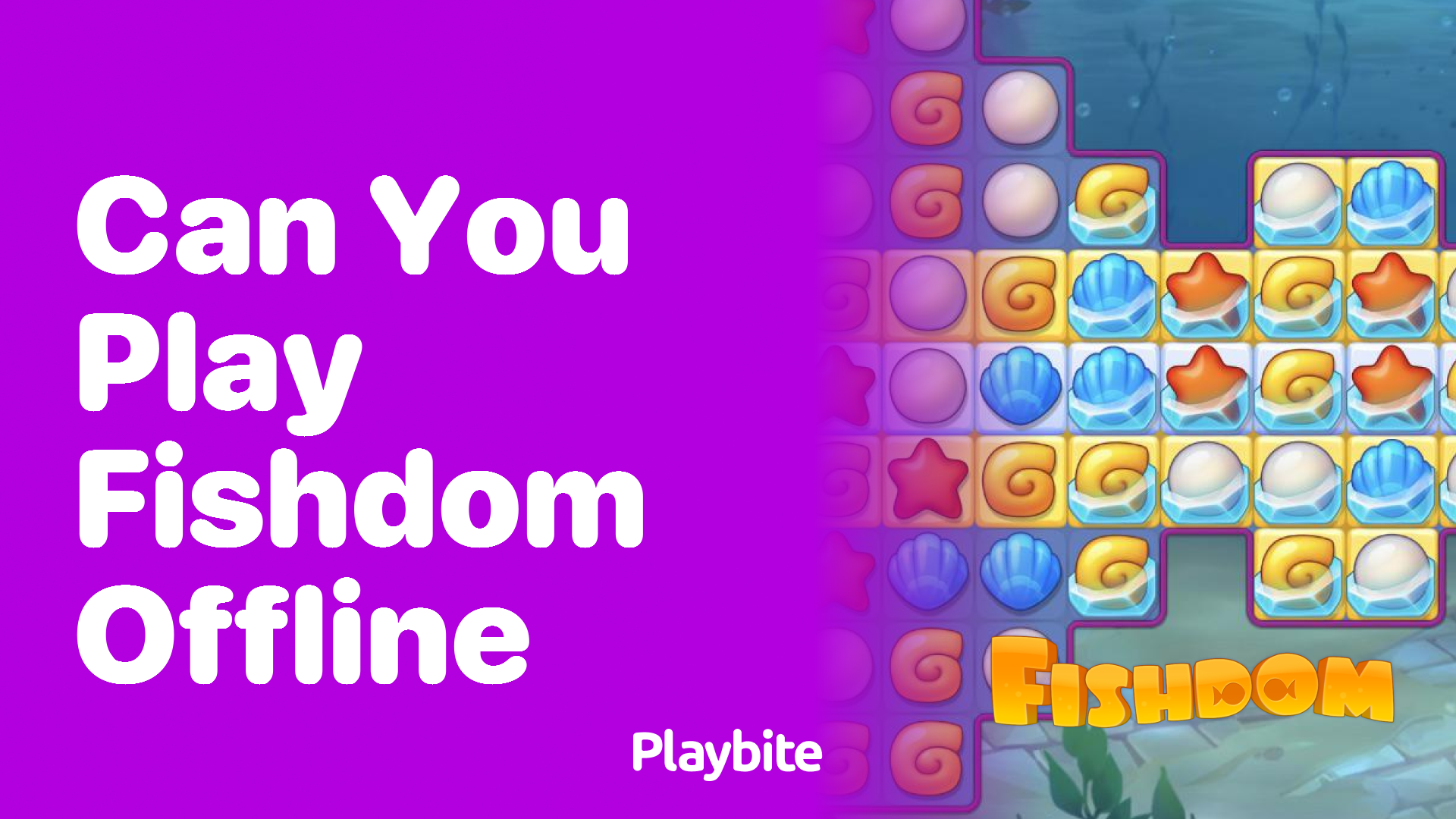 Can You Play Fishdom Offline?