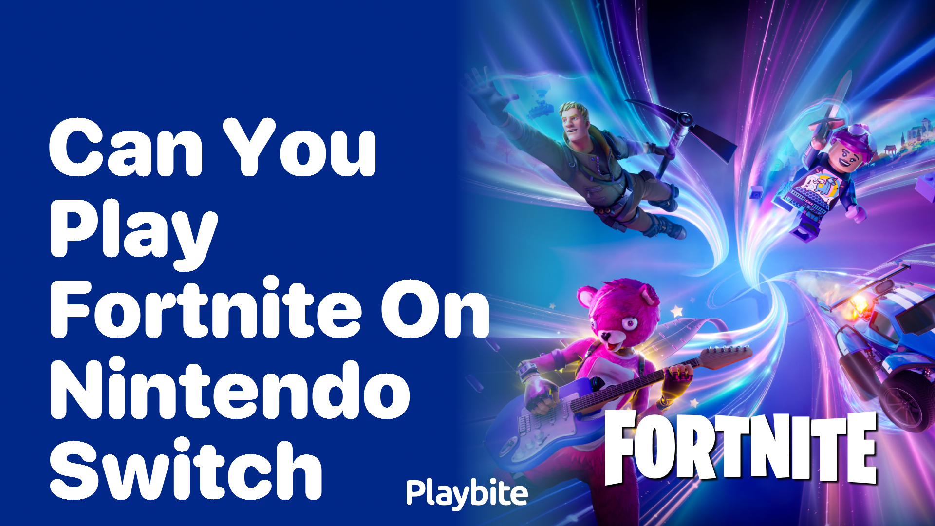 Can you play fortnite deals in nintendo switch