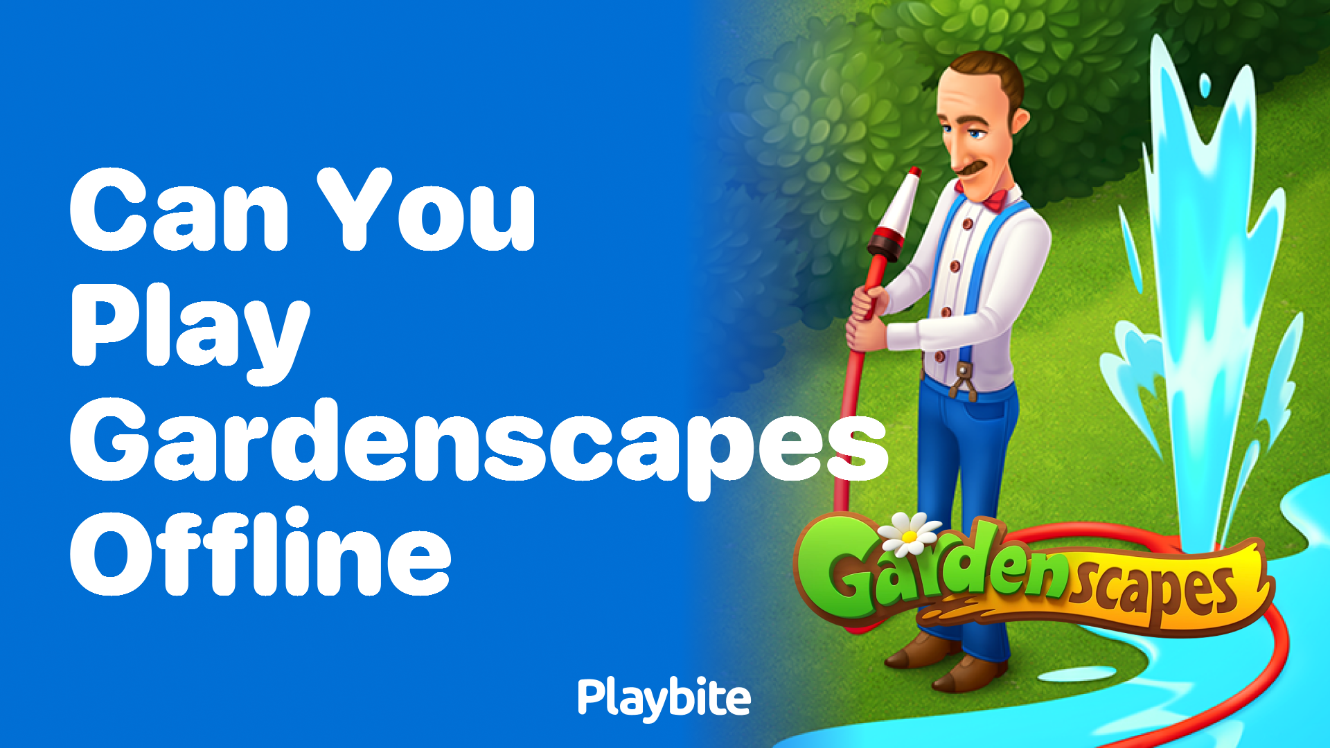 Can You Play Gardenscapes Offline?