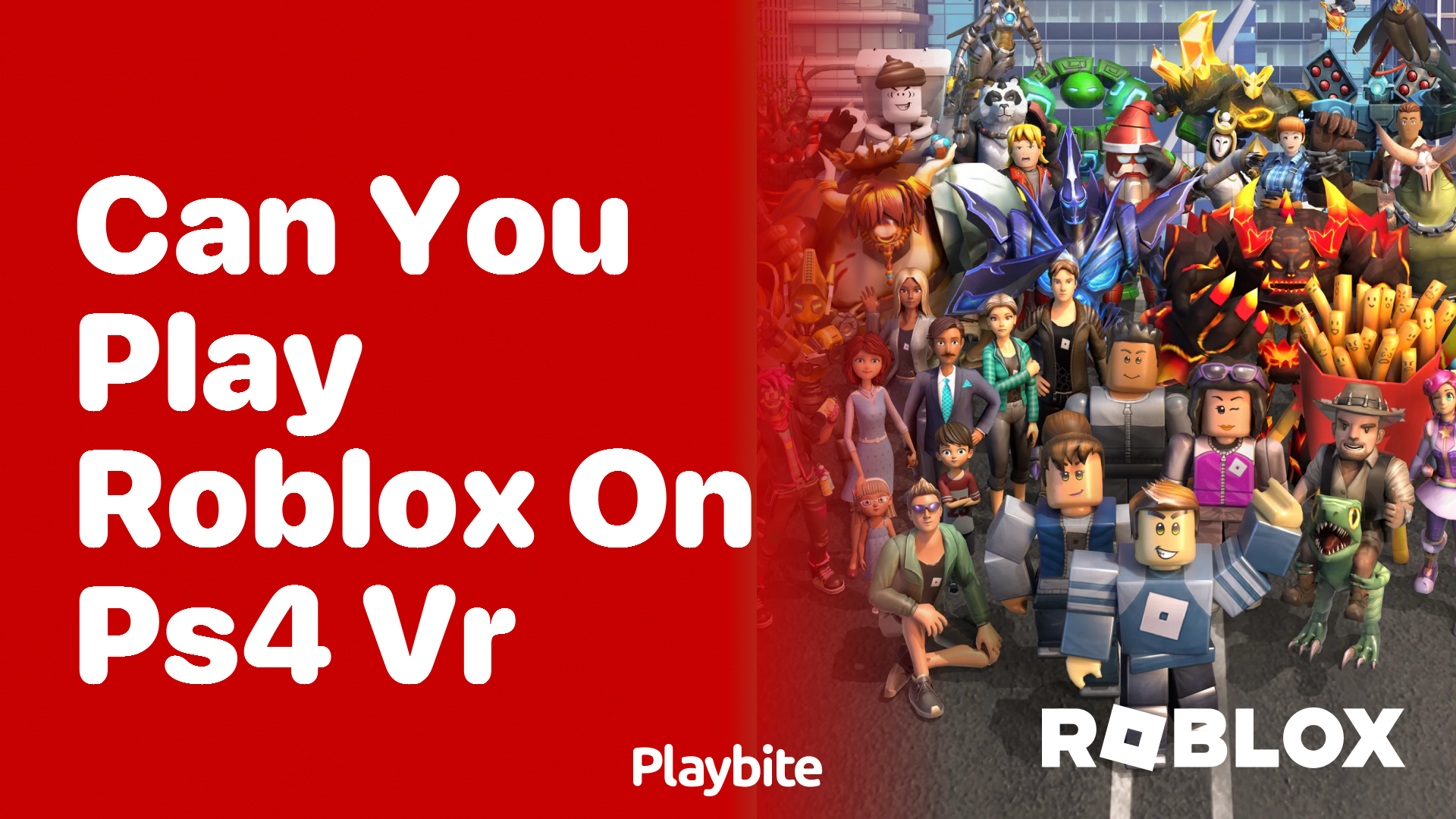 Ps4 vr hot sale roblox