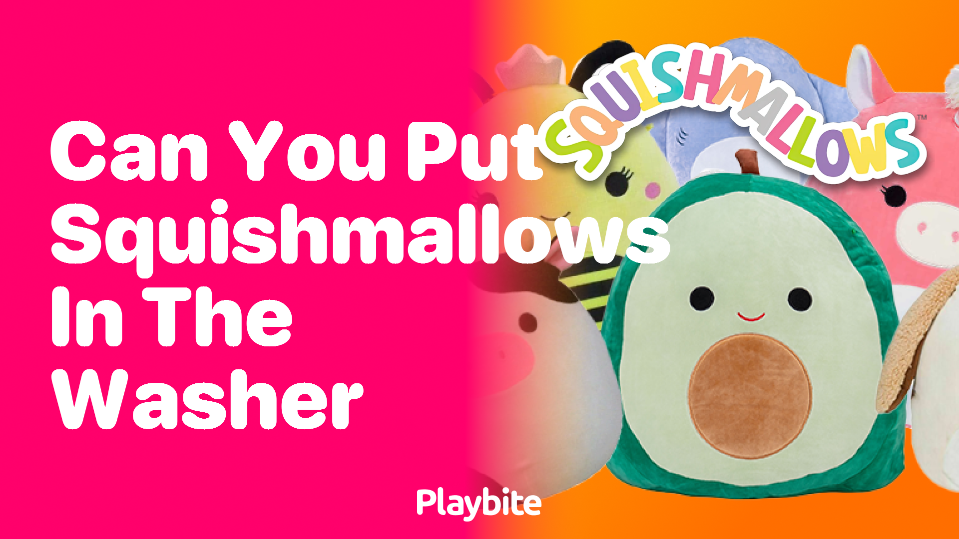 Can You Put Squishmallows in the Washer?