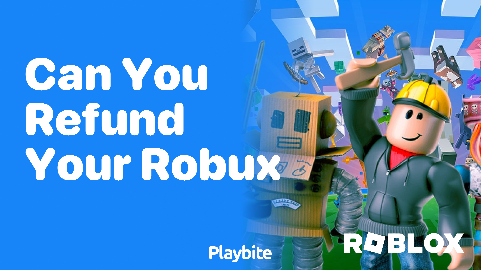 Can You Refund Your Robux Here's What You Need to Know   Playbite