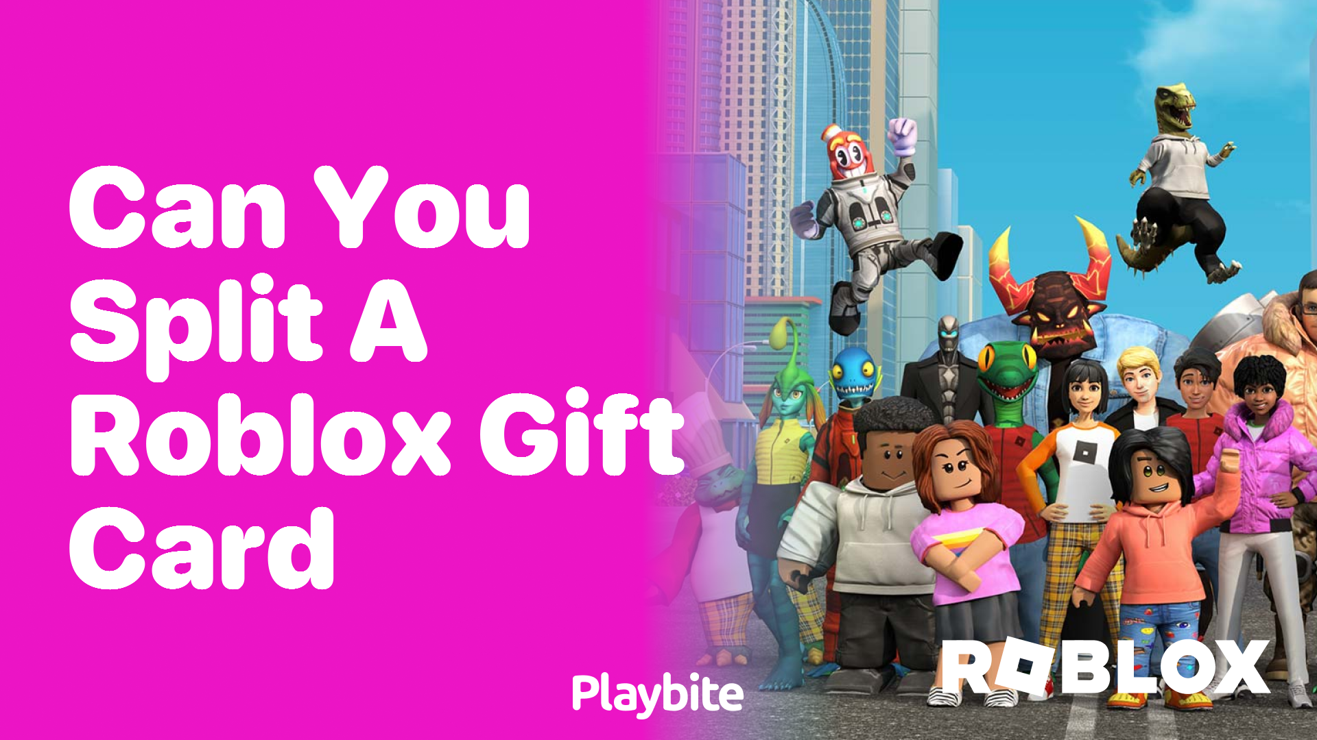 Can You Split a Roblox Gift Card?