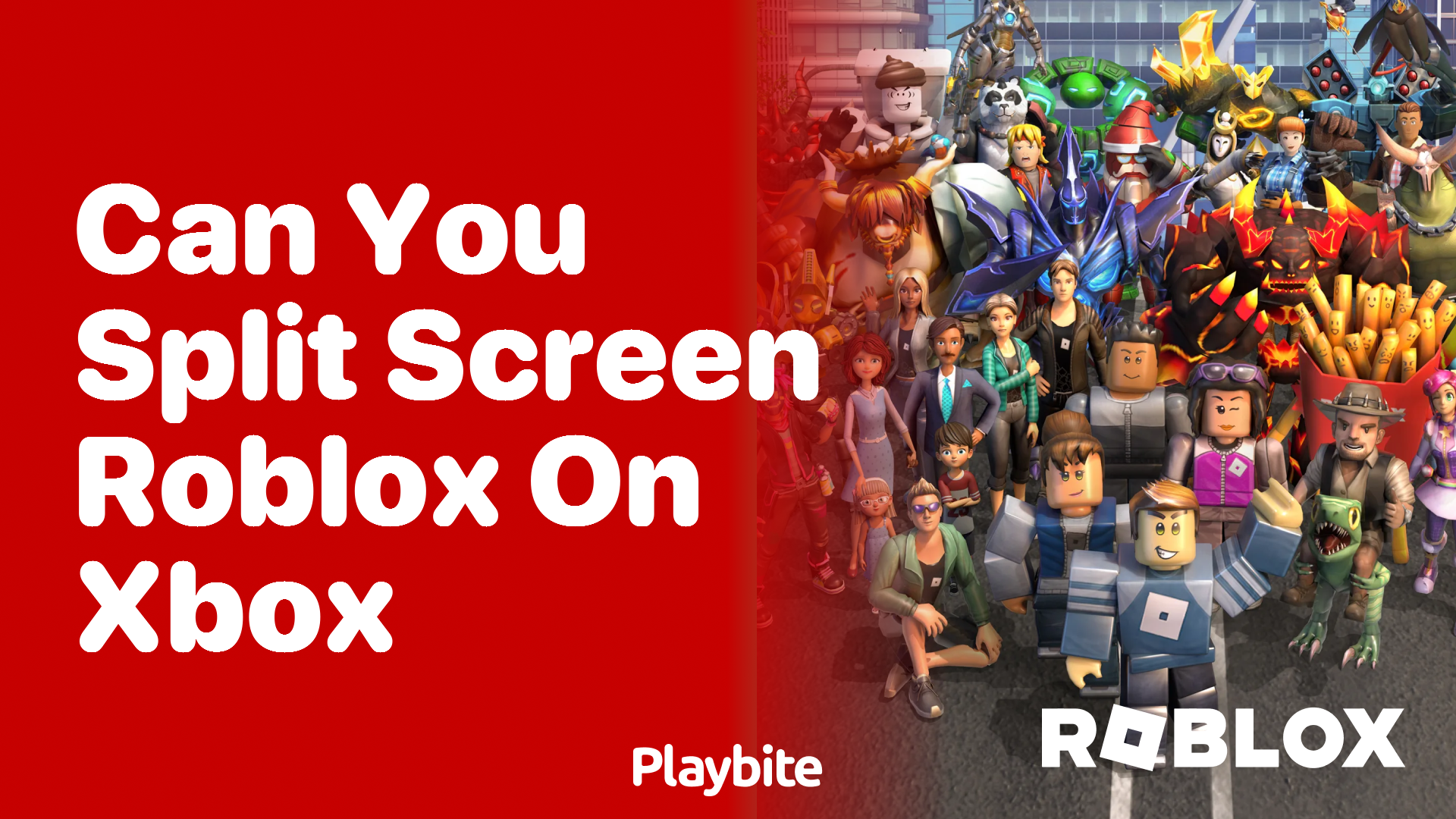 Can You Split Screen Roblox on Xbox? - Playbite