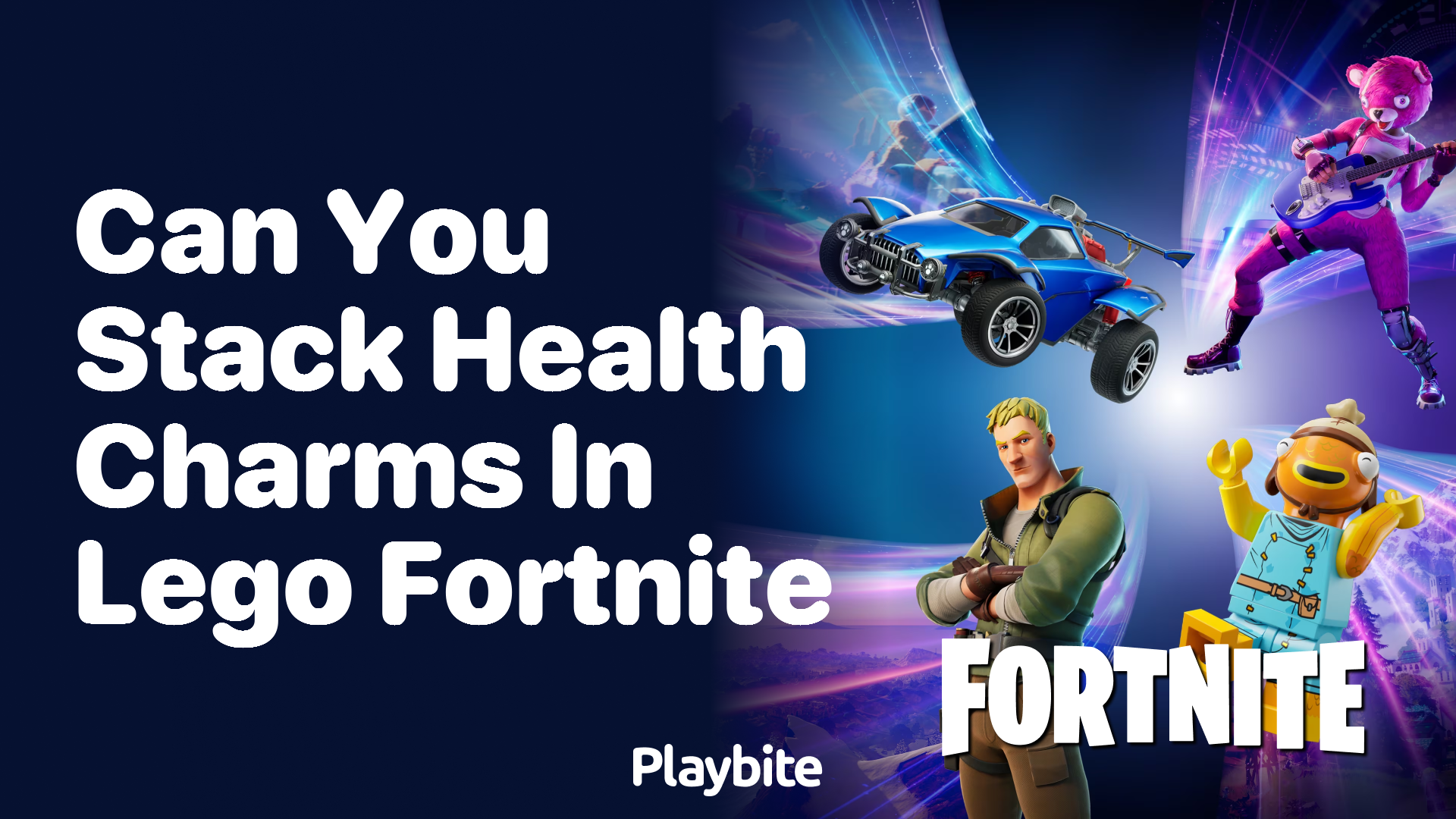 Can You Stack Health Charms in Lego Fortnite?