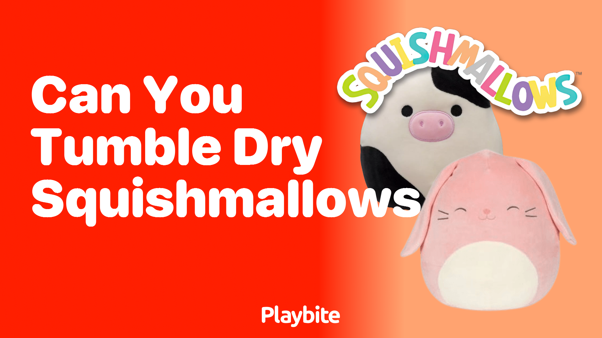 Can You Tumble Dry Squishmallows Safely?