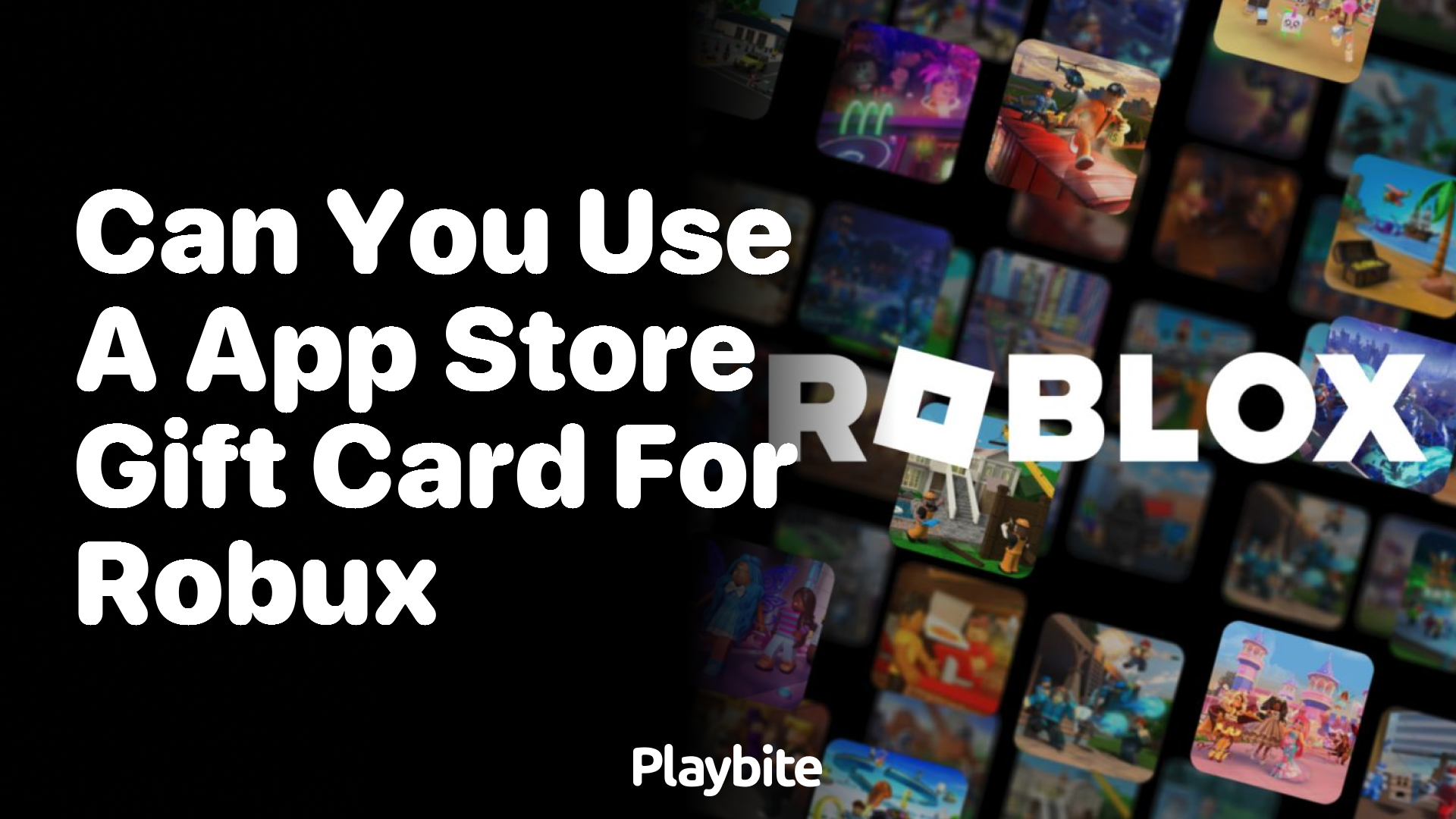 Can You Use an App Store Gift Card for Robux?