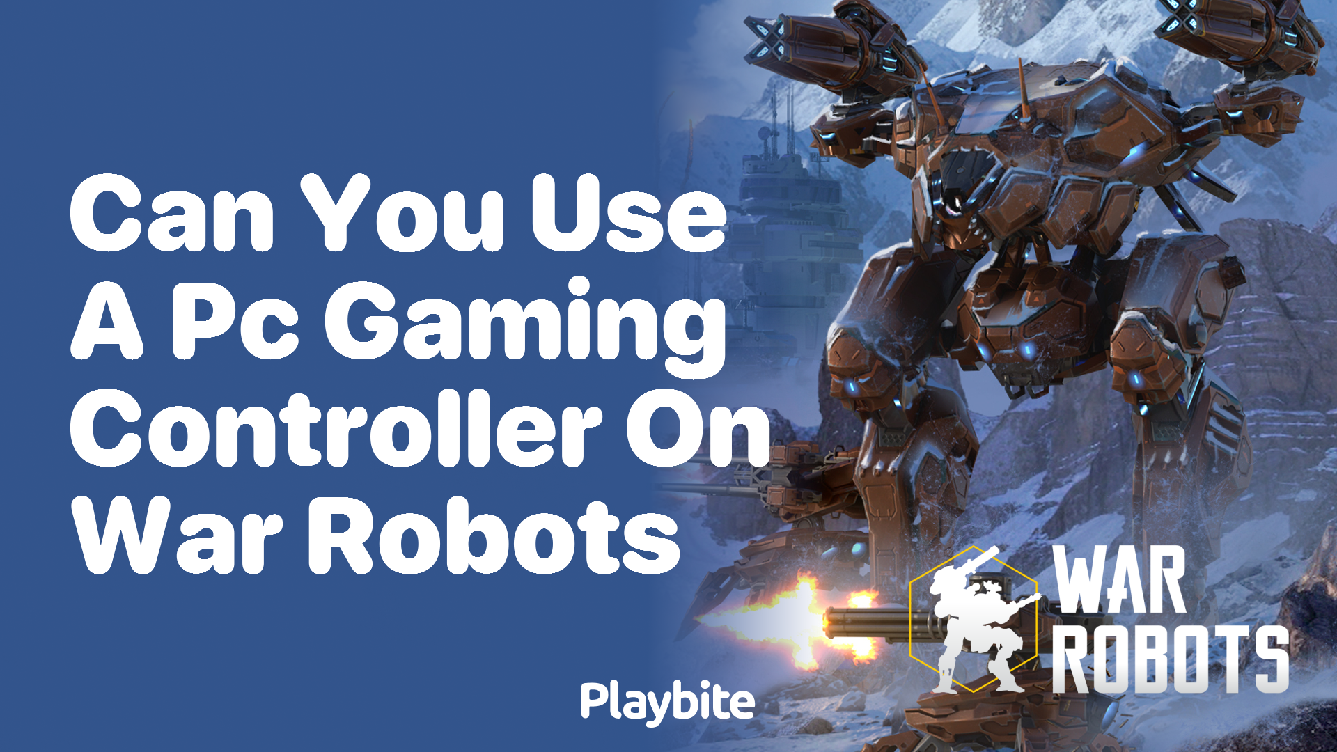 Can You Use a PC Gaming Controller on War Robots?