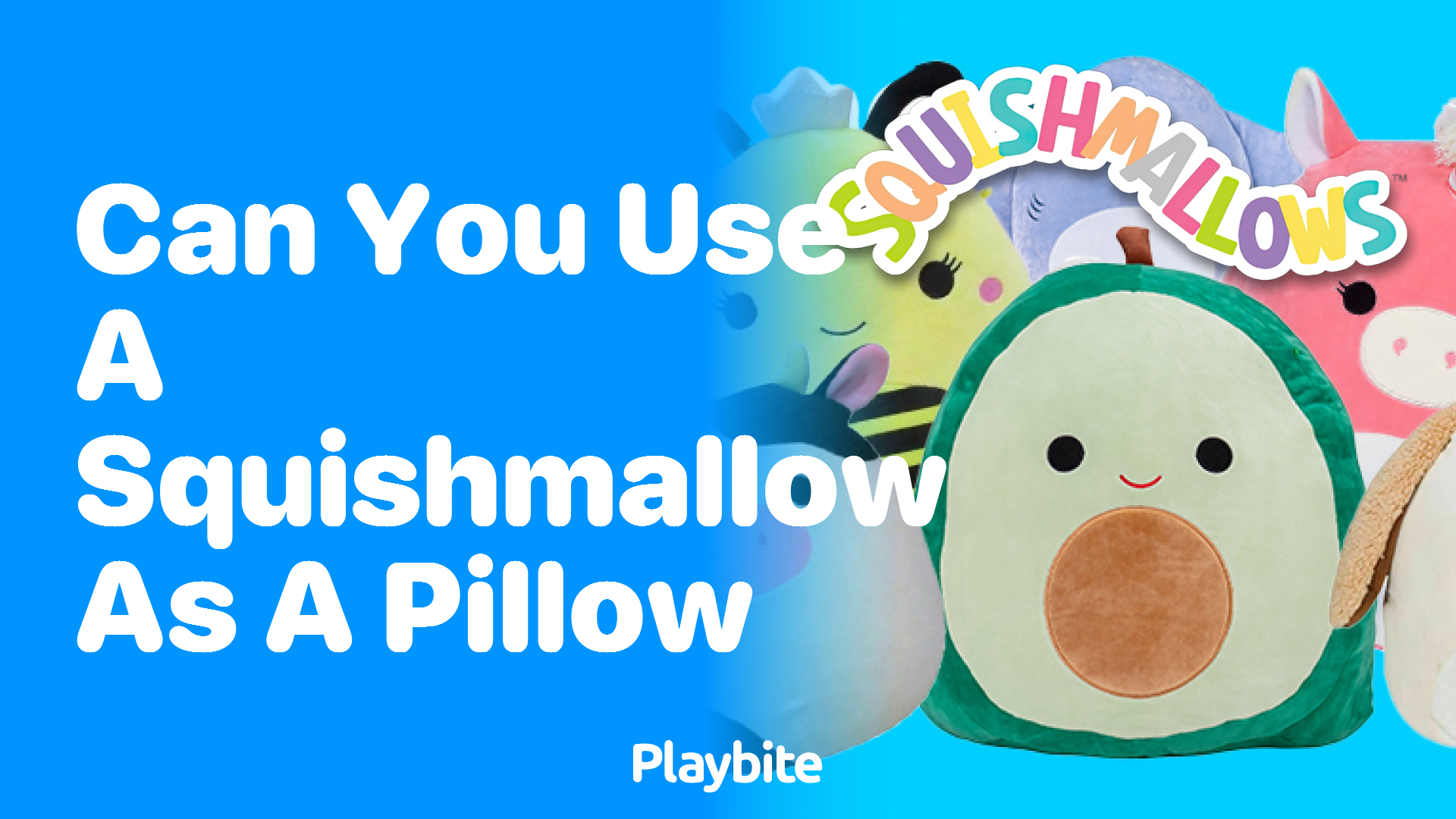 Can You Use a Squishmallow as a Pillow?