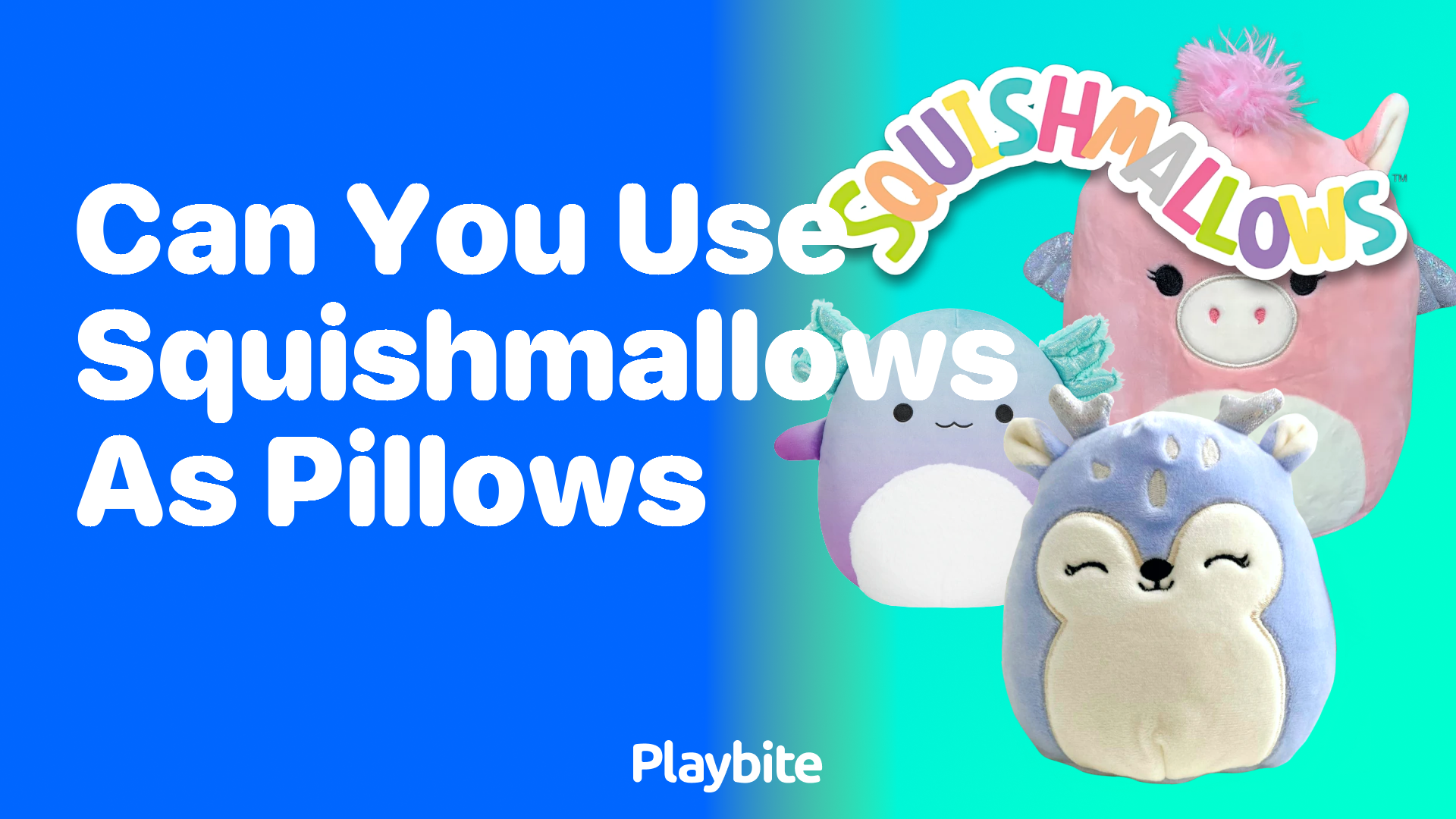 Can You Use Squishmallows as Pillows?