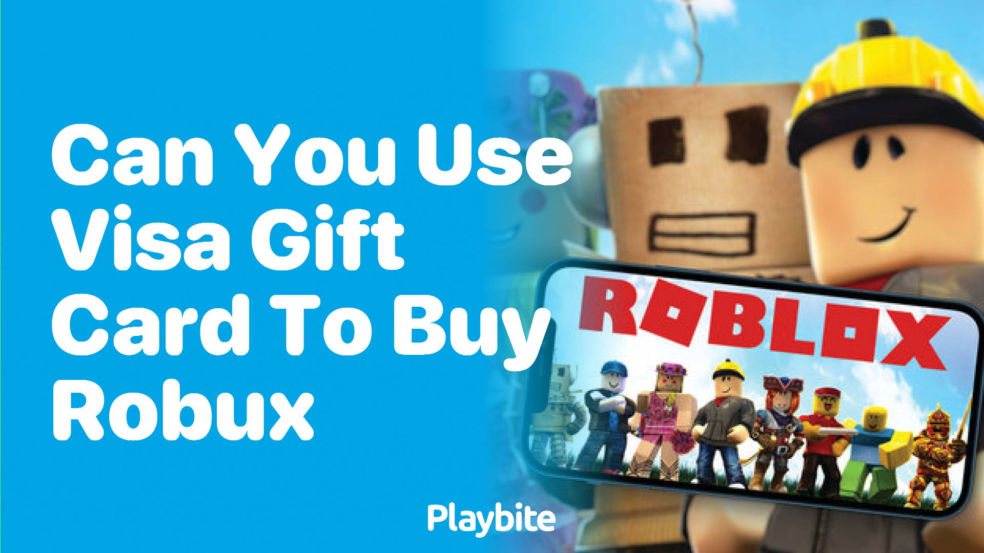 Can You Use a Visa Gift Card to Buy Robux?