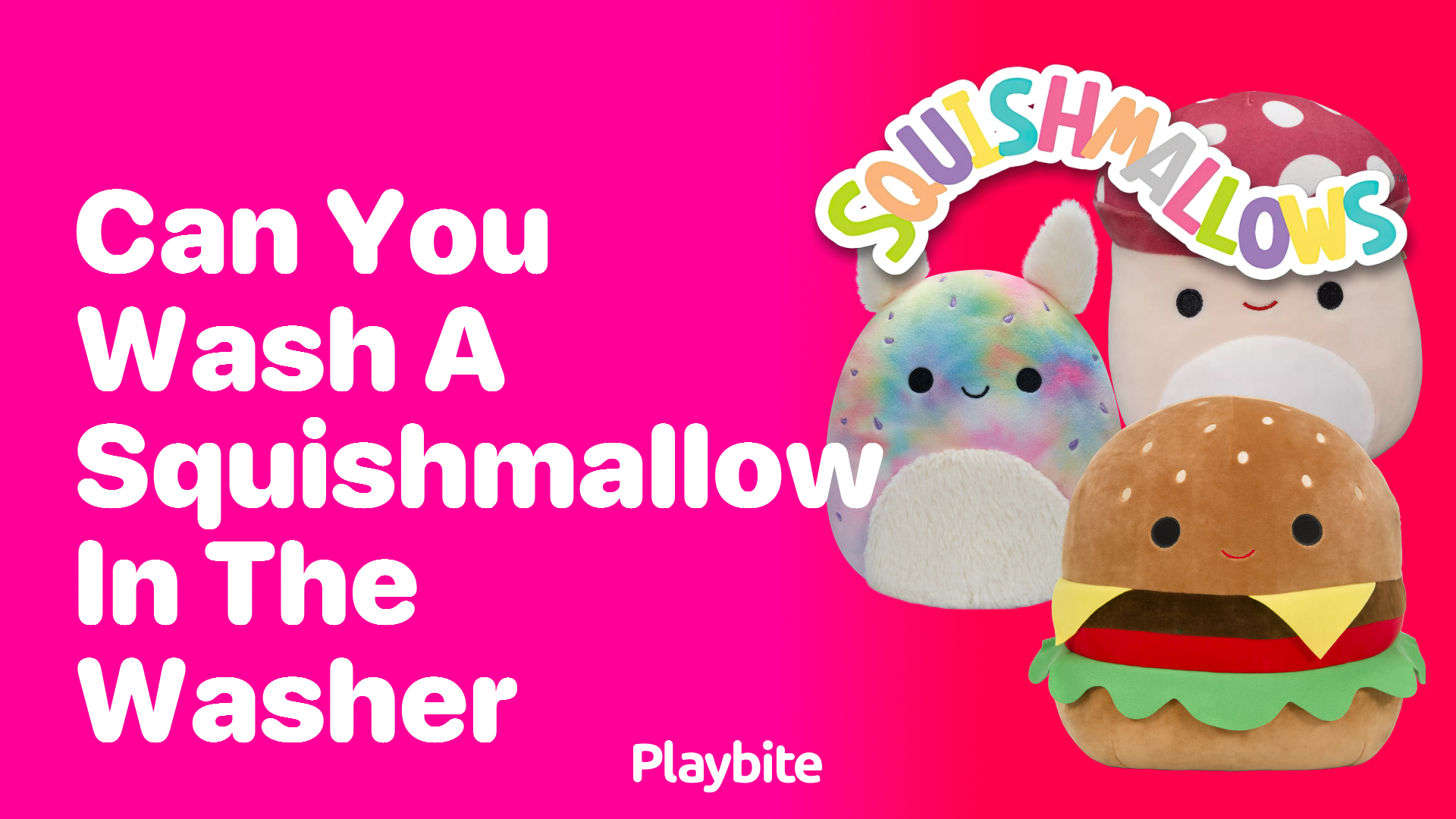 Can You Wash a Squishmallow in the Washer? Keeping Your Plushies Clean and Cuddly