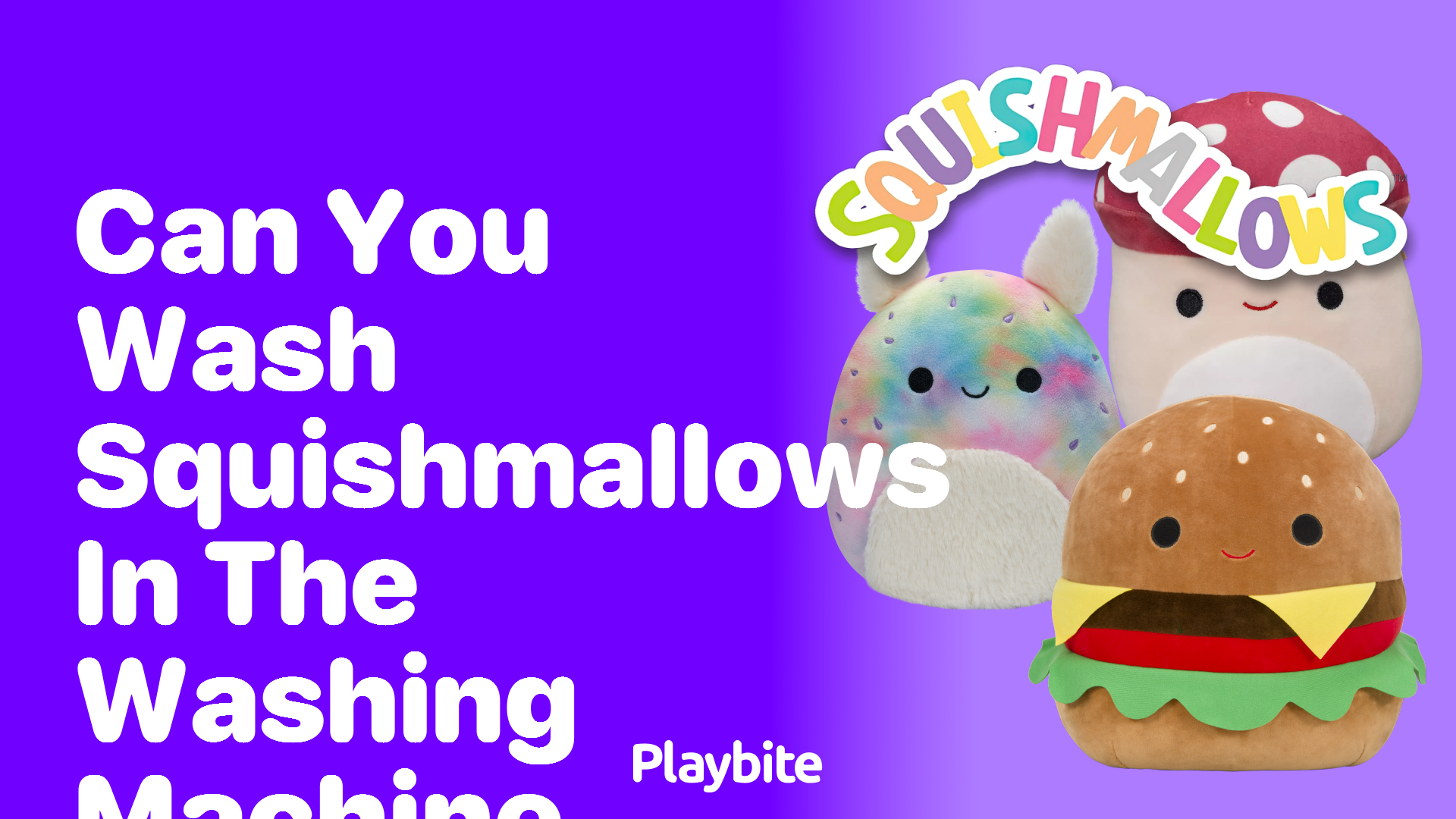 Can You Wash Squishmallows in the Washing Machine?