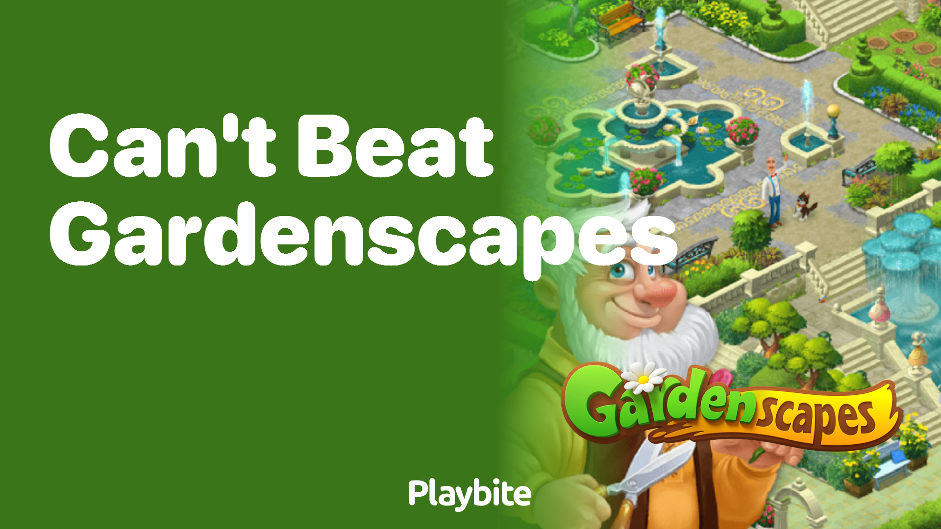 Can&#8217;t Beat Gardenscapes? Here&#8217;s What You Can Do!