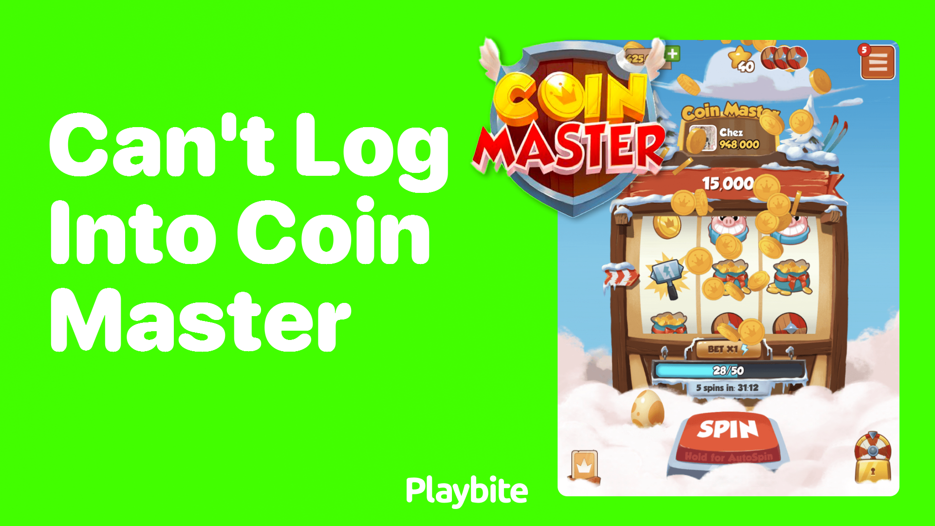 Can&#8217;t Log Into Coin Master? Here&#8217;s What to Do!