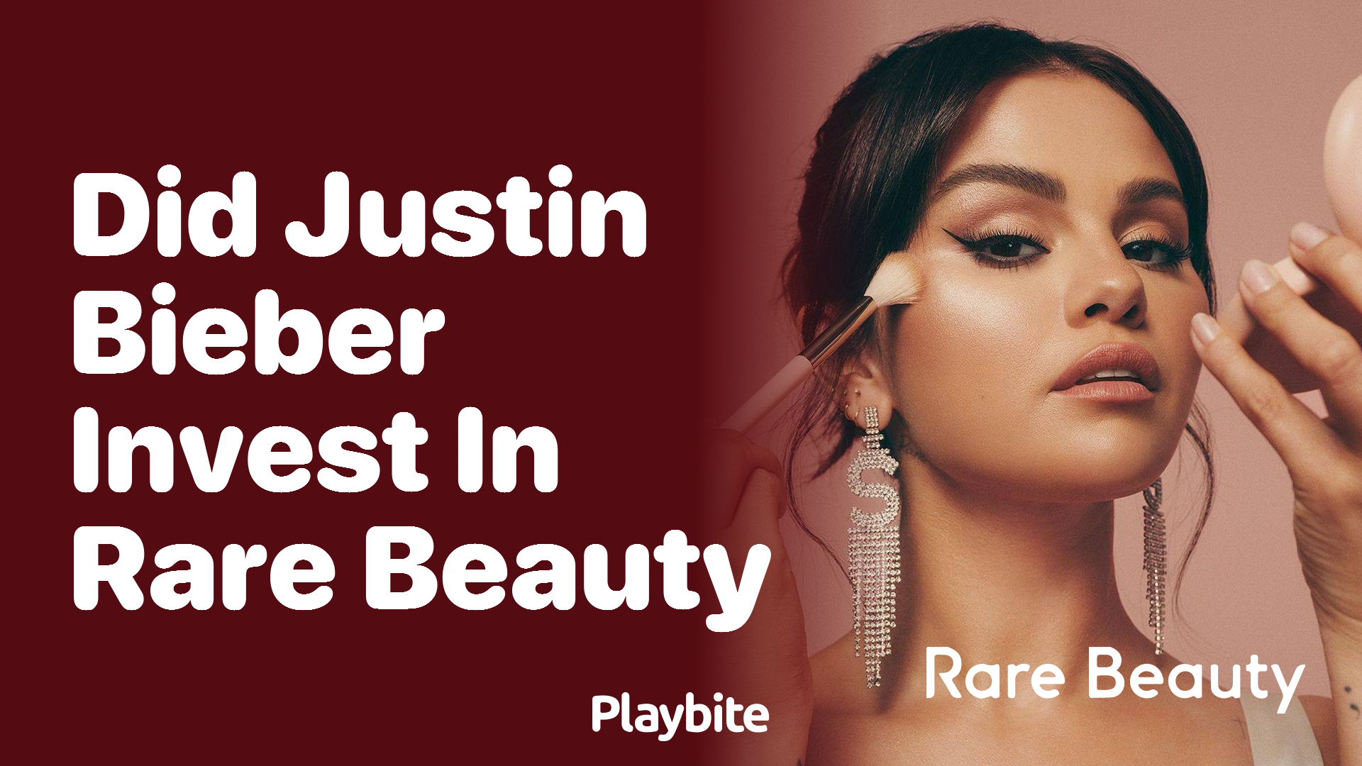 Did Justin Bieber Invest in Rare Beauty?