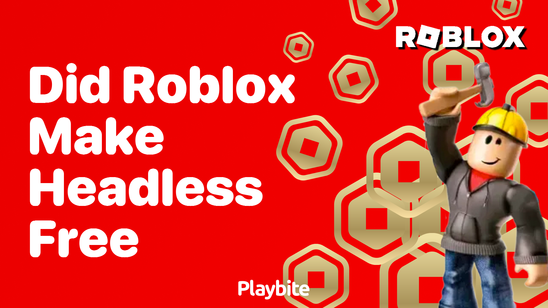 Did Roblox Make Headless Free? - Playbite