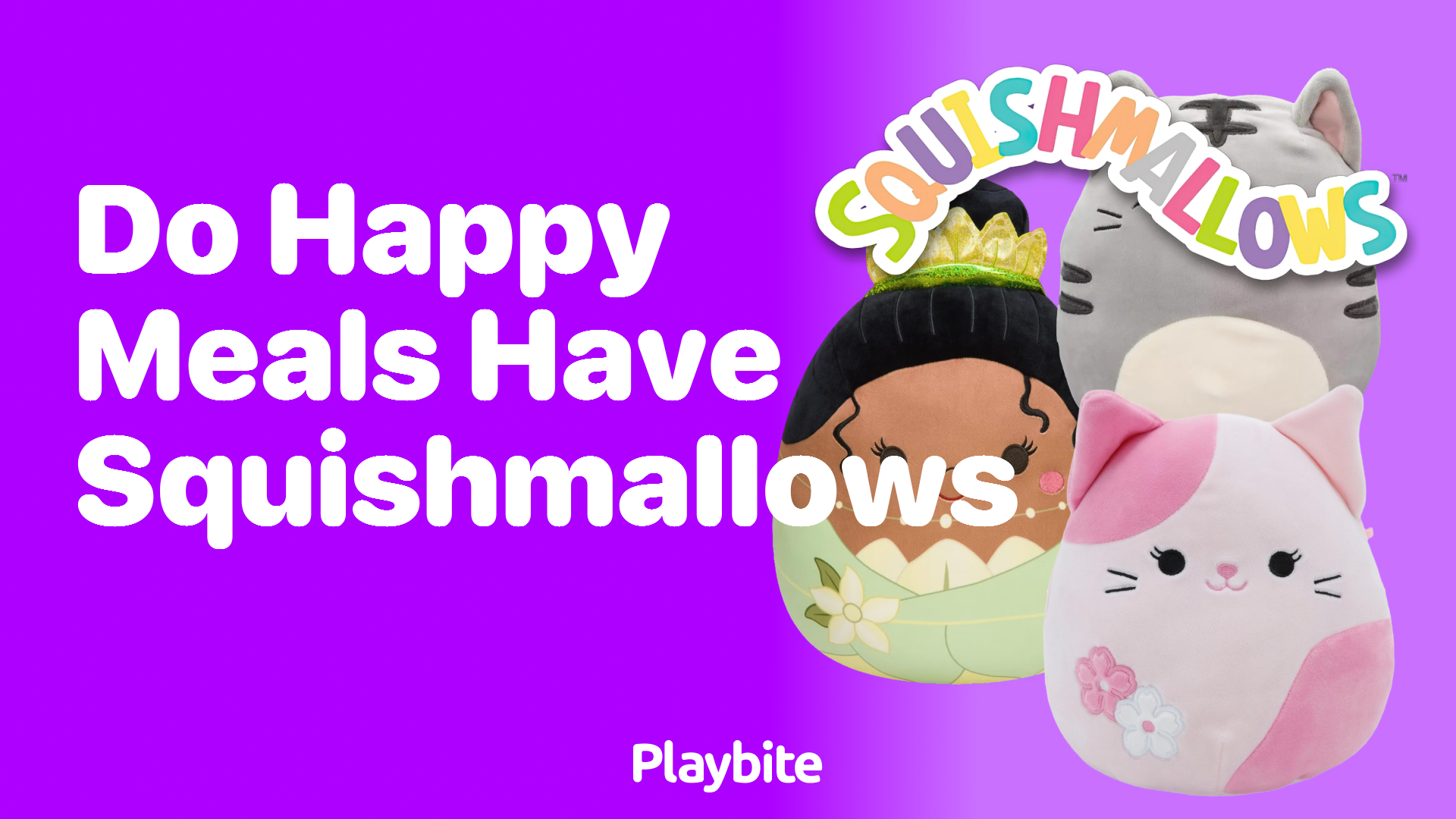 Do Happy Meals Include Squishmallows?