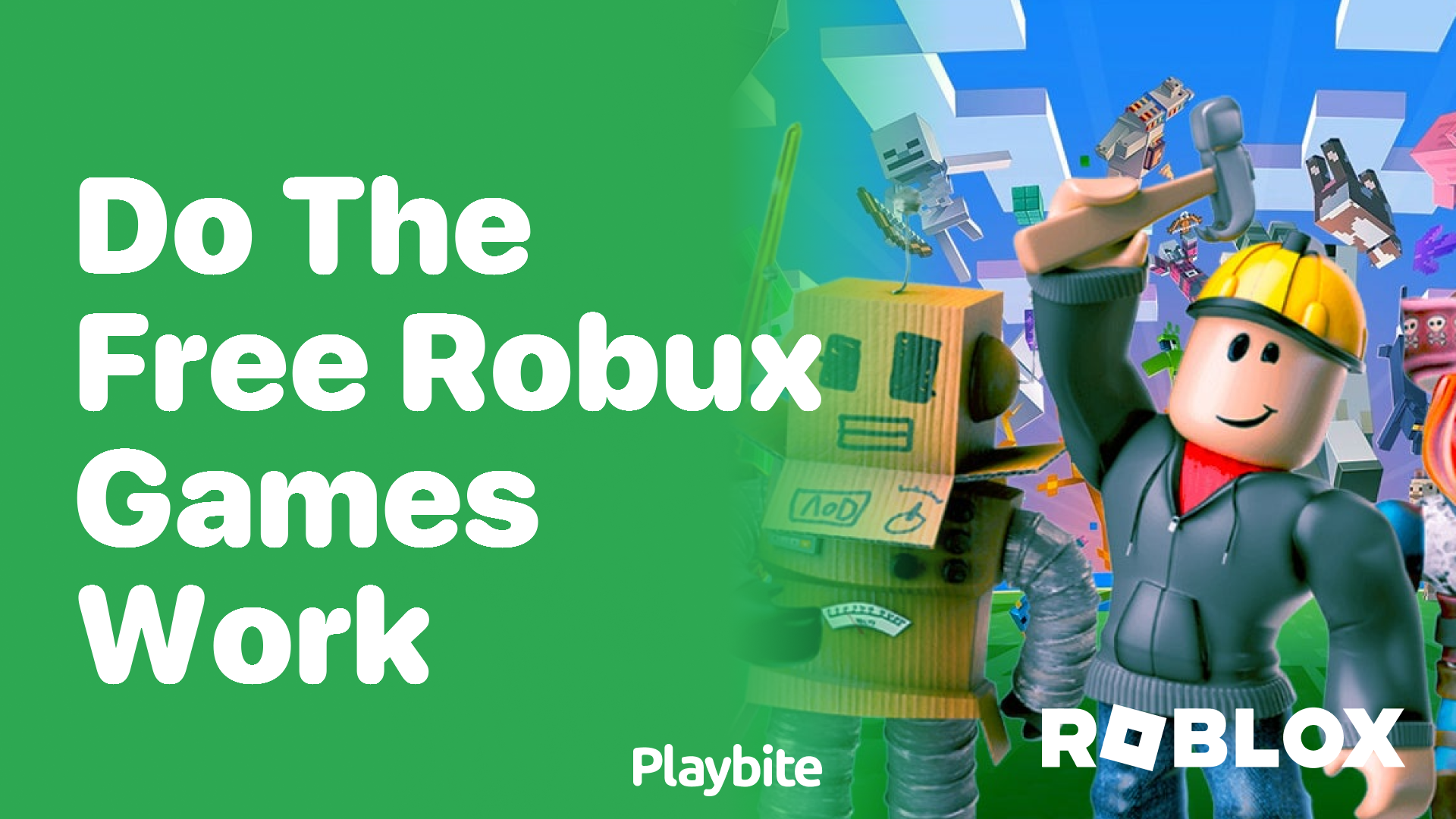 Do Free Robux Games Really Work? - Playbite