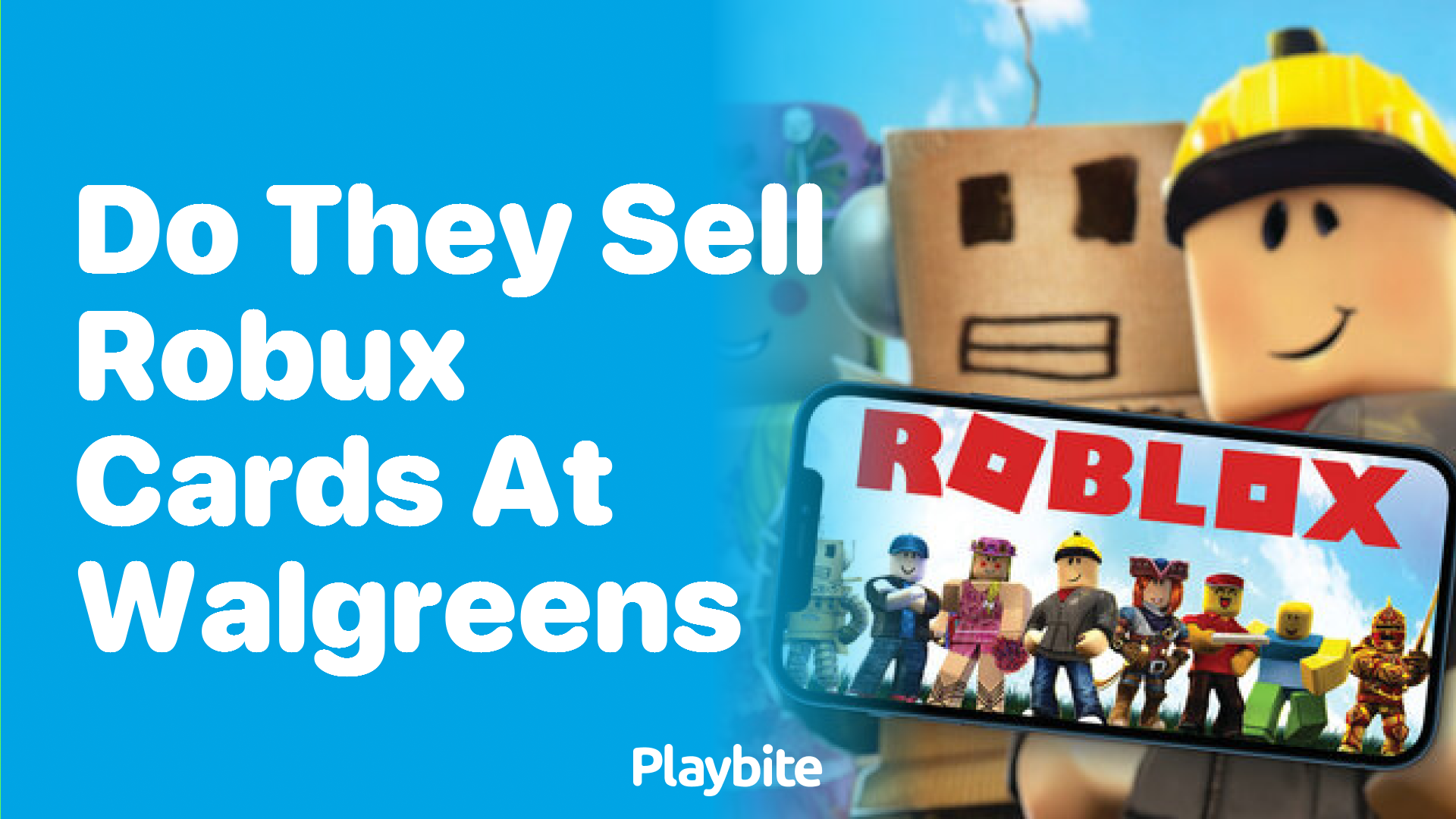 Do They Sell Robux Cards at Walgreens?