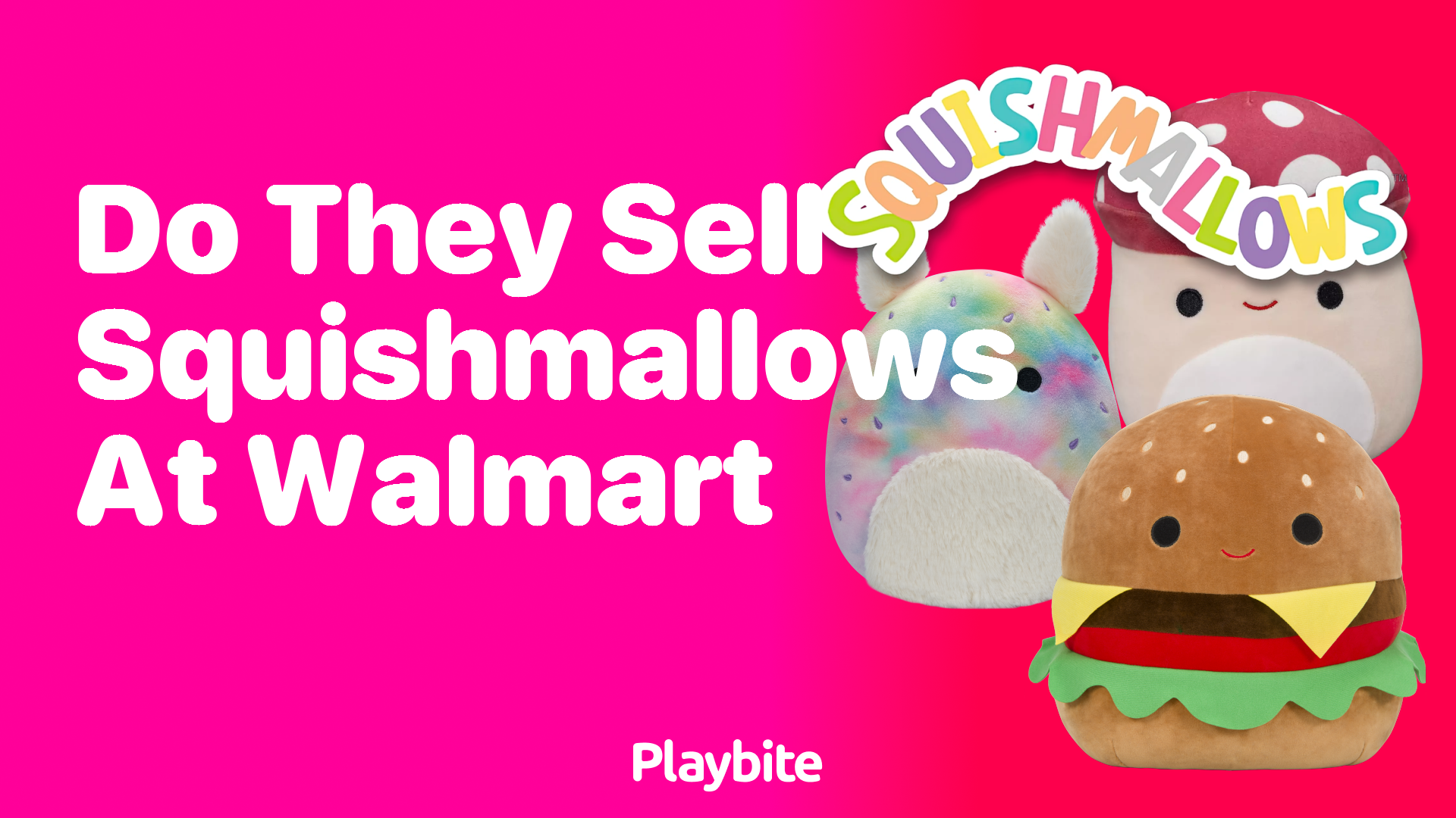 Do They Sell Squishmallows at Walmart?