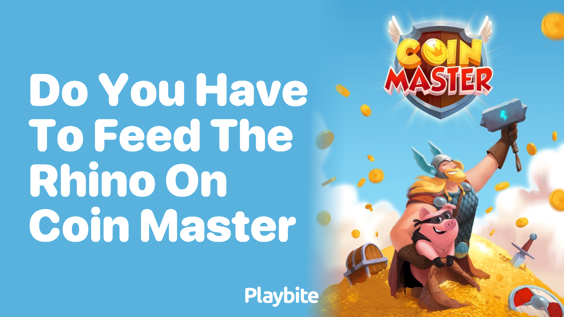 Do You Have to Feed the Rhino on Coin Master?