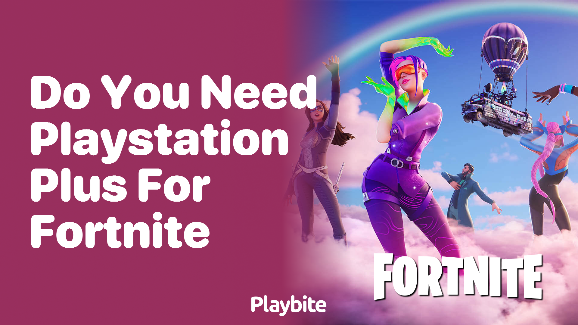 Fortnite without deals playstation plus