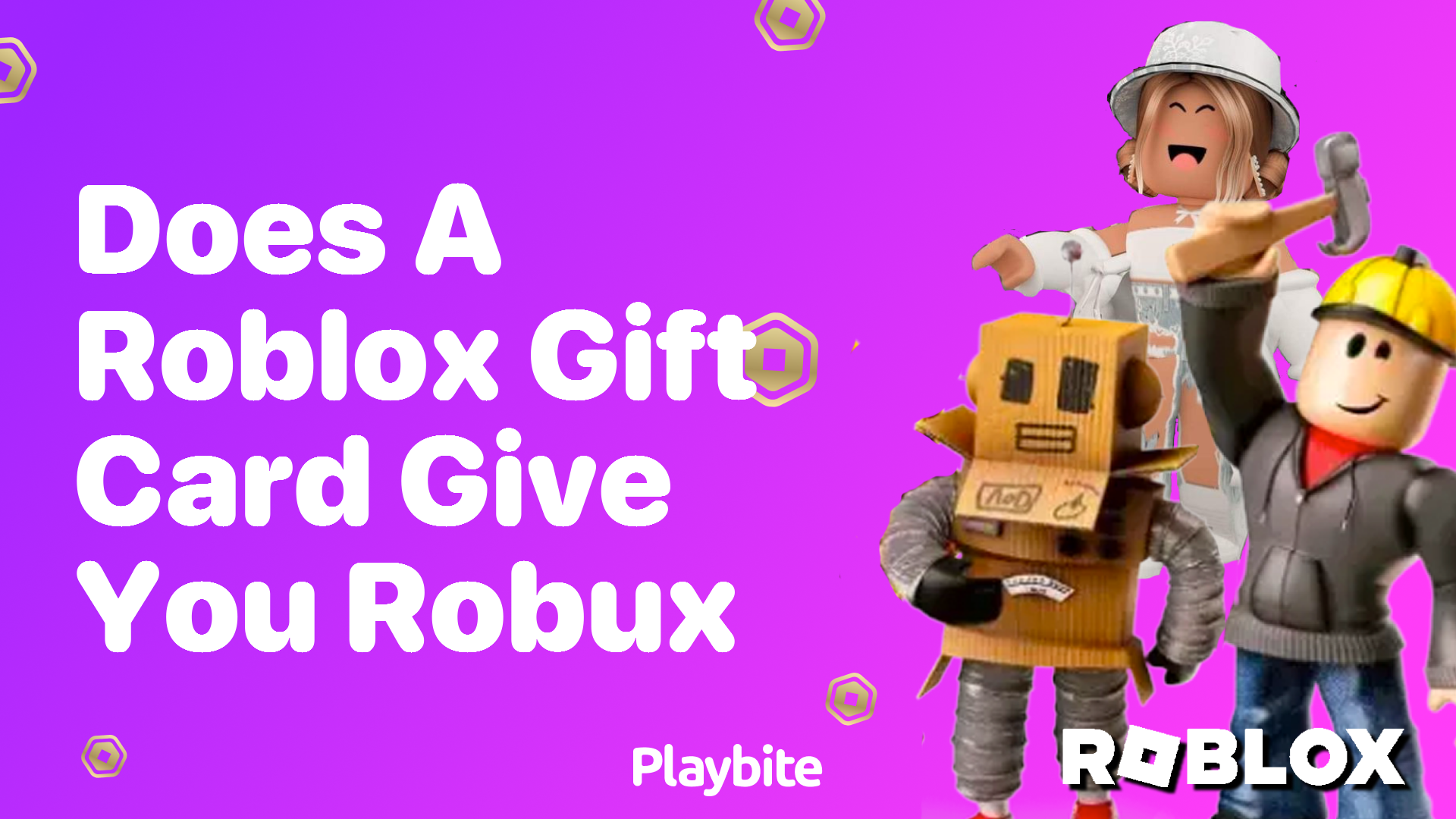Does a Roblox Gift Card Give You Robux?