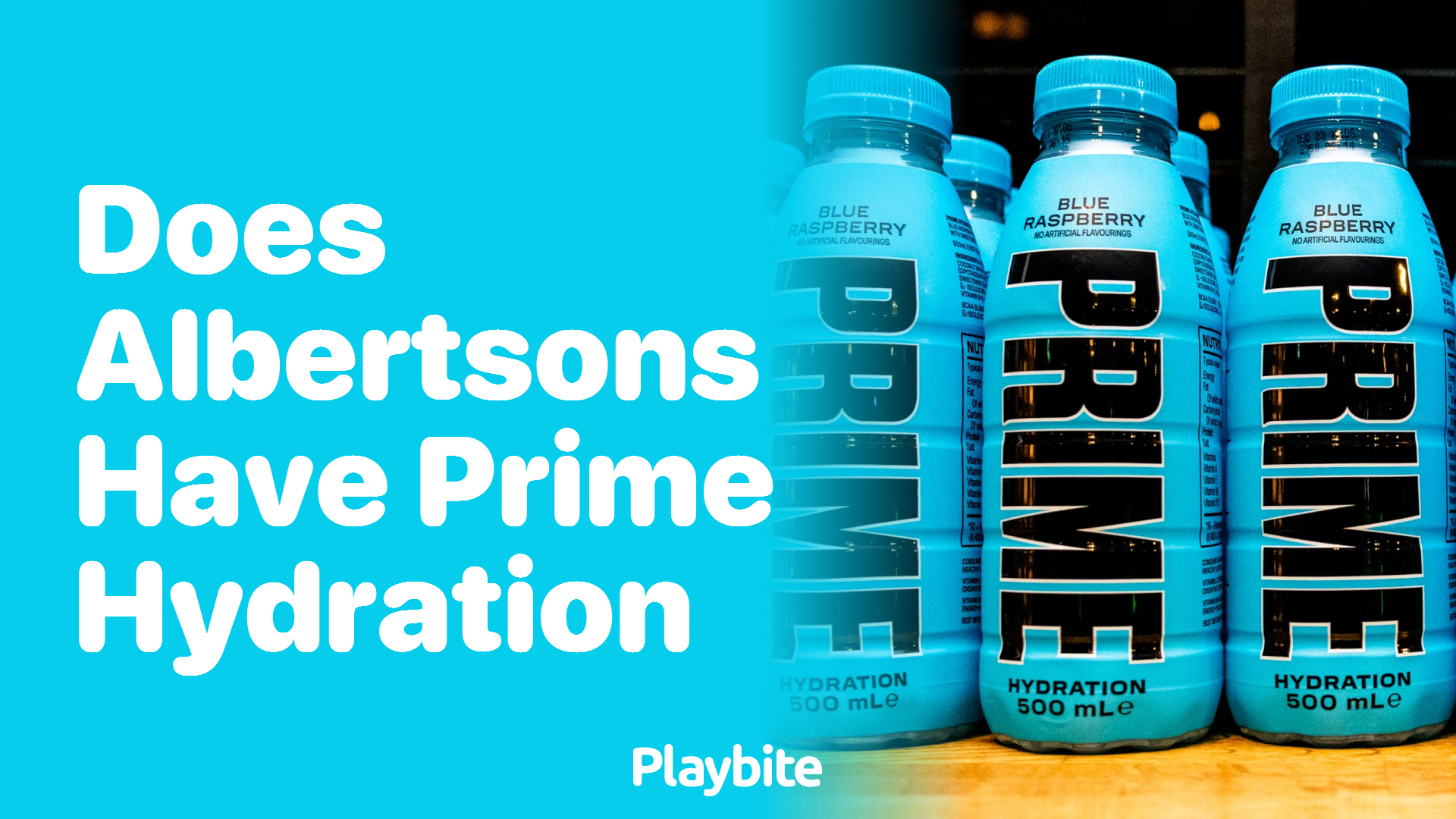 Does Albertsons Have Prime Hydration?