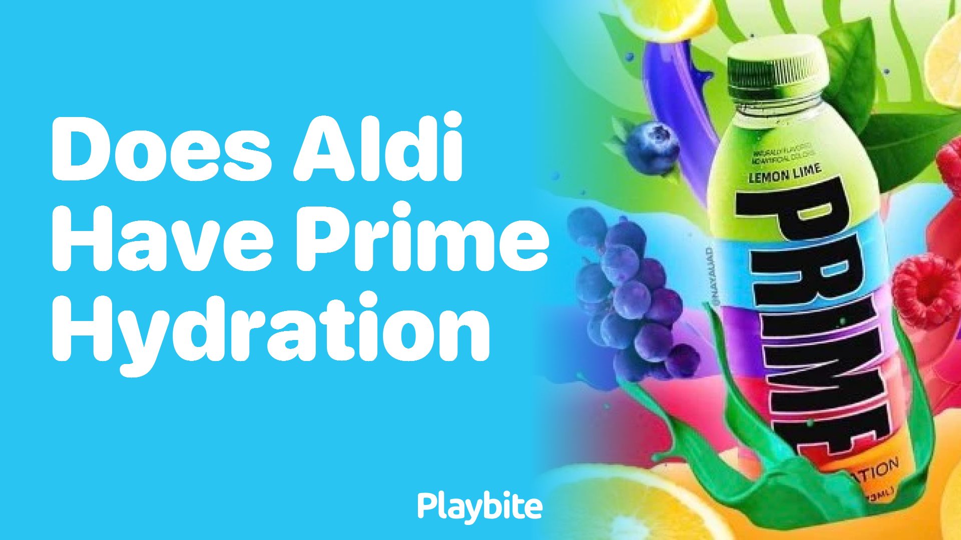 Does Aldi Carry Prime Hydration?