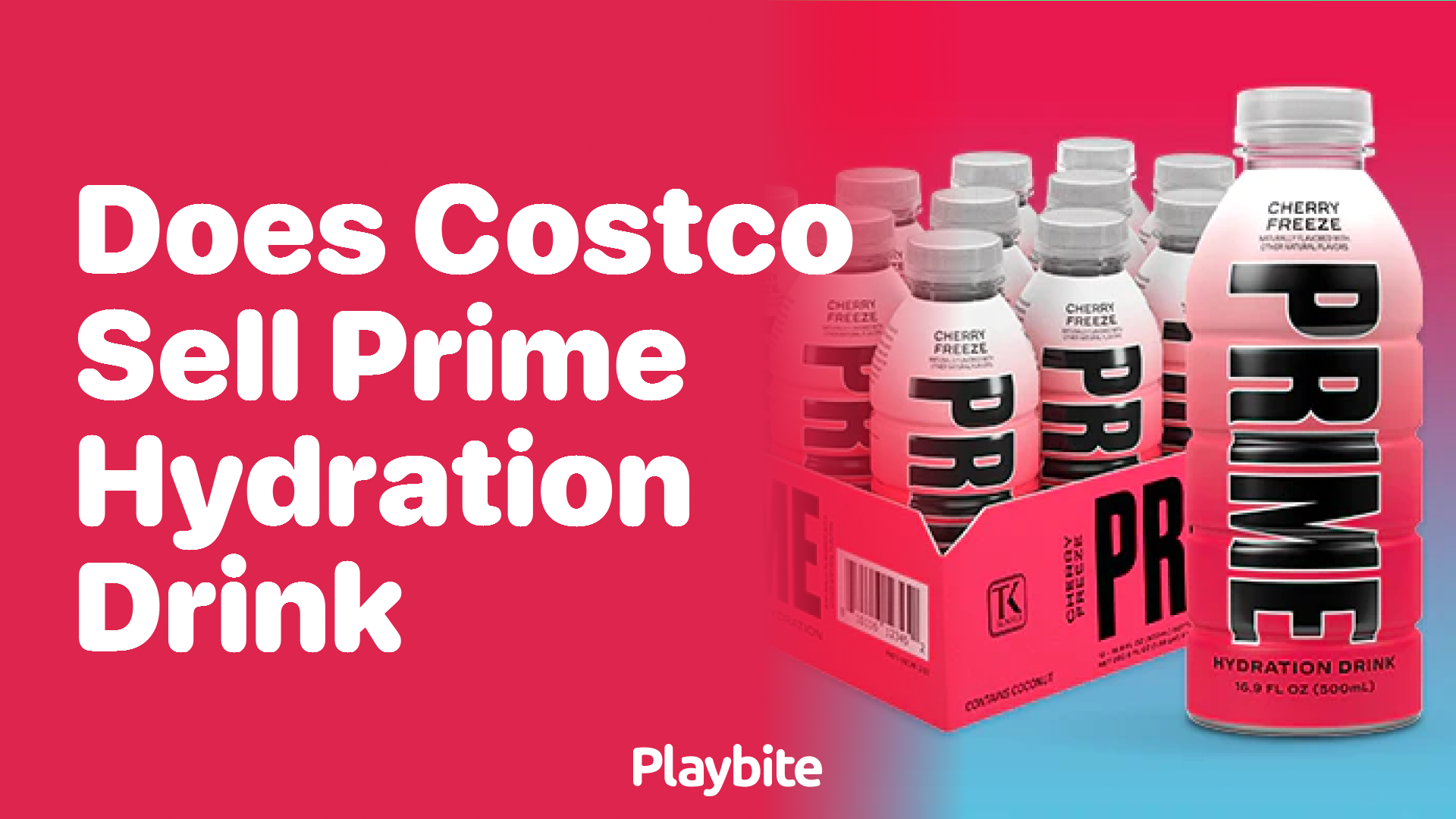 Does Costco Sell Prime Hydration Drink?