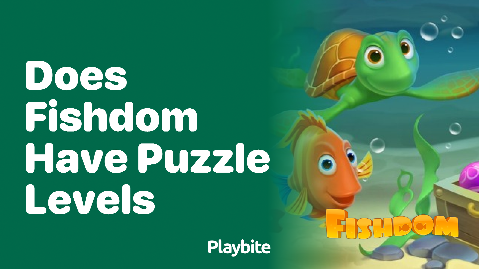 Does Fishdom Have Puzzle Levels?