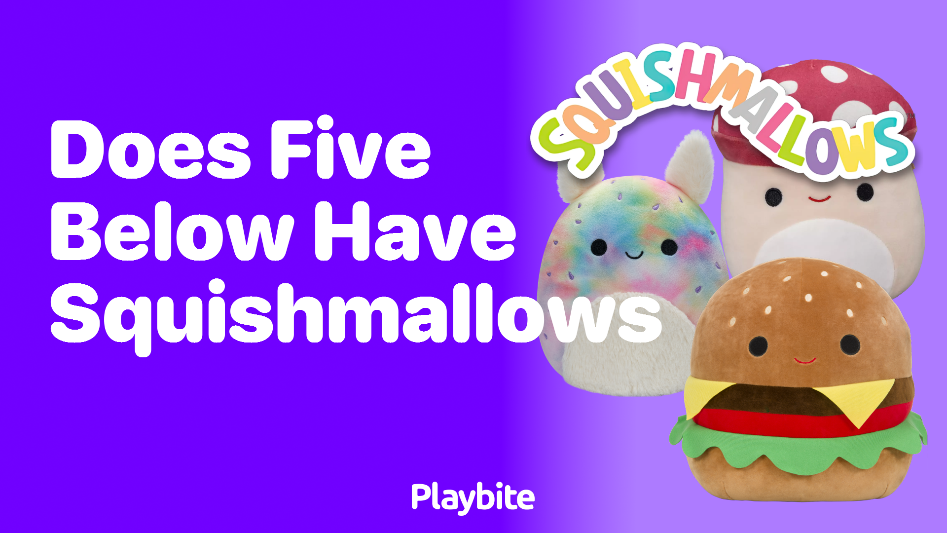 Does Five Below Carry Squishmallows?