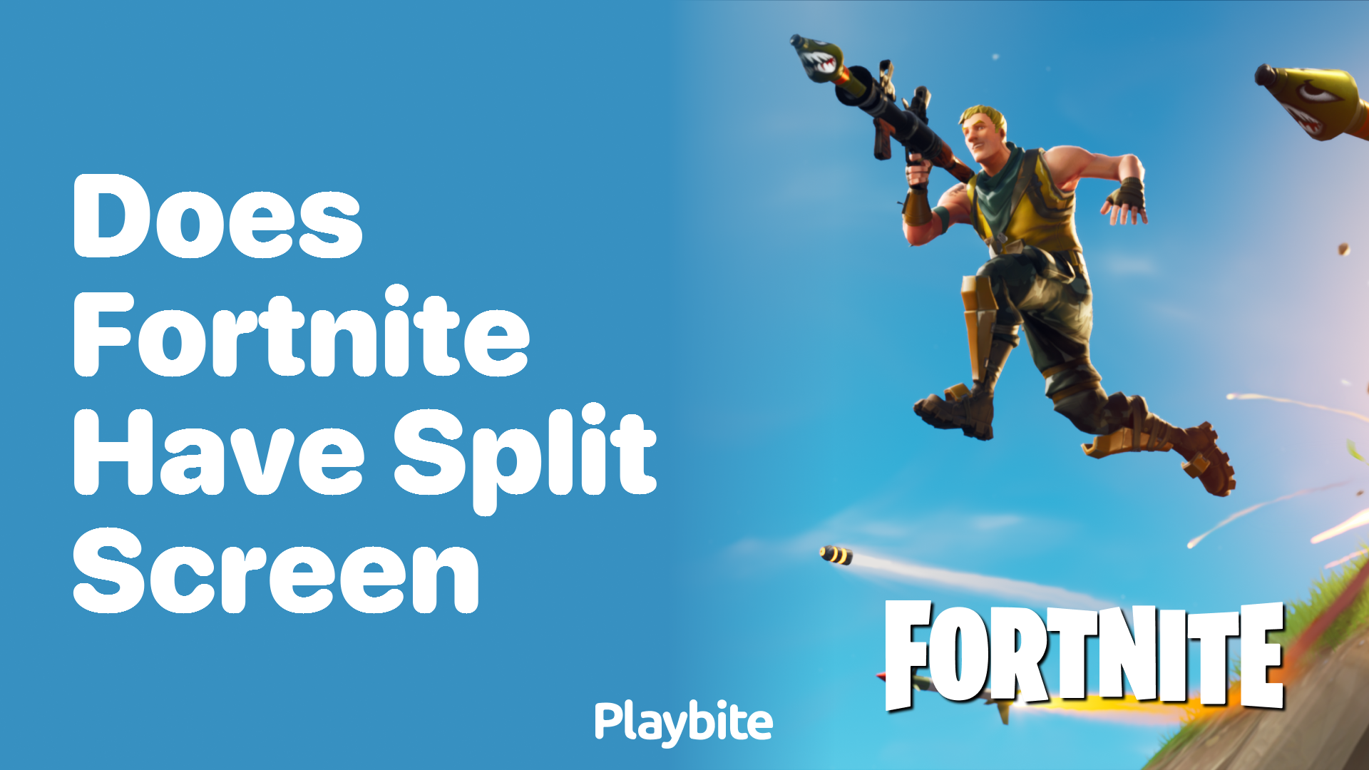 Does Fortnite Have Split Screen?