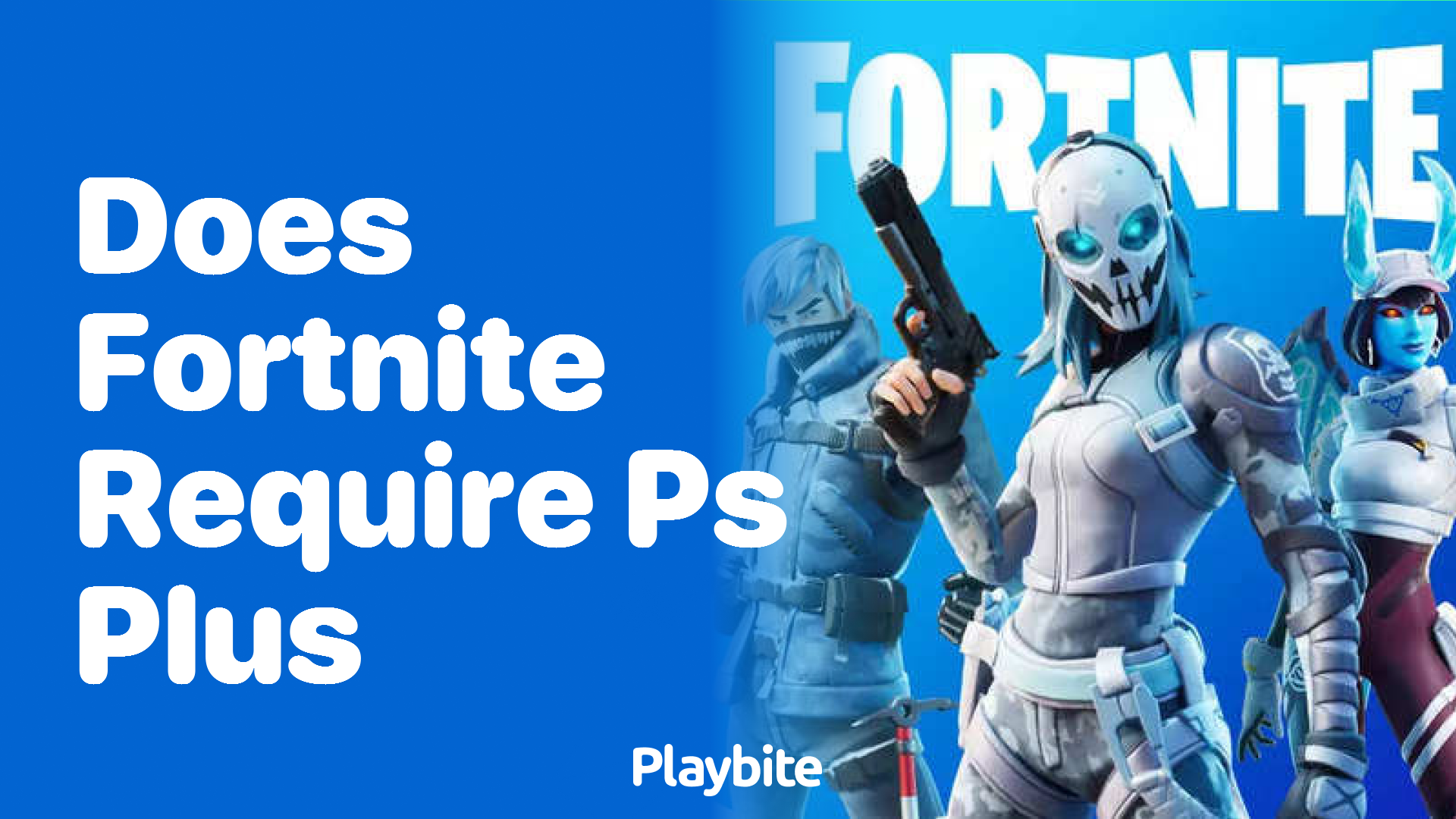 Fortnite without deals playstation plus