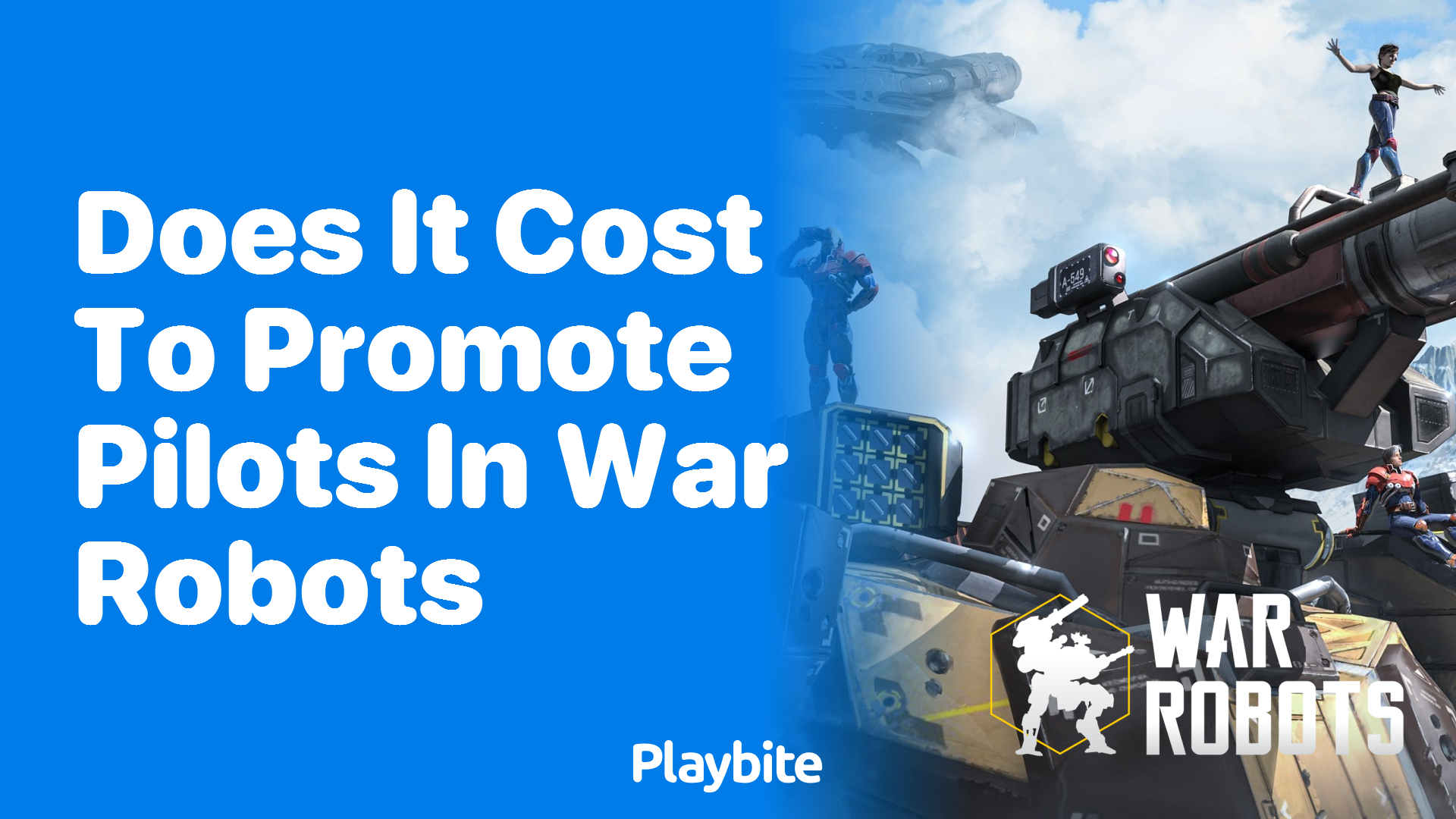 Does It Cost to Promote Pilots in War Robots?