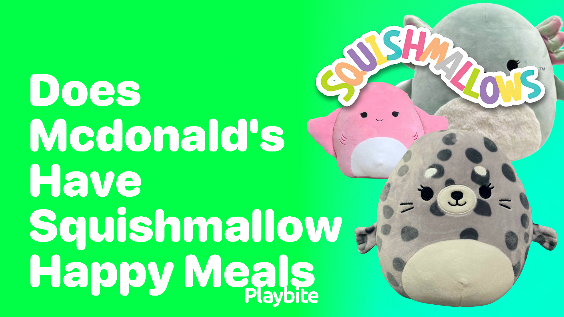 Does McDonald&#8217;s Have Squishmallow Happy Meals?