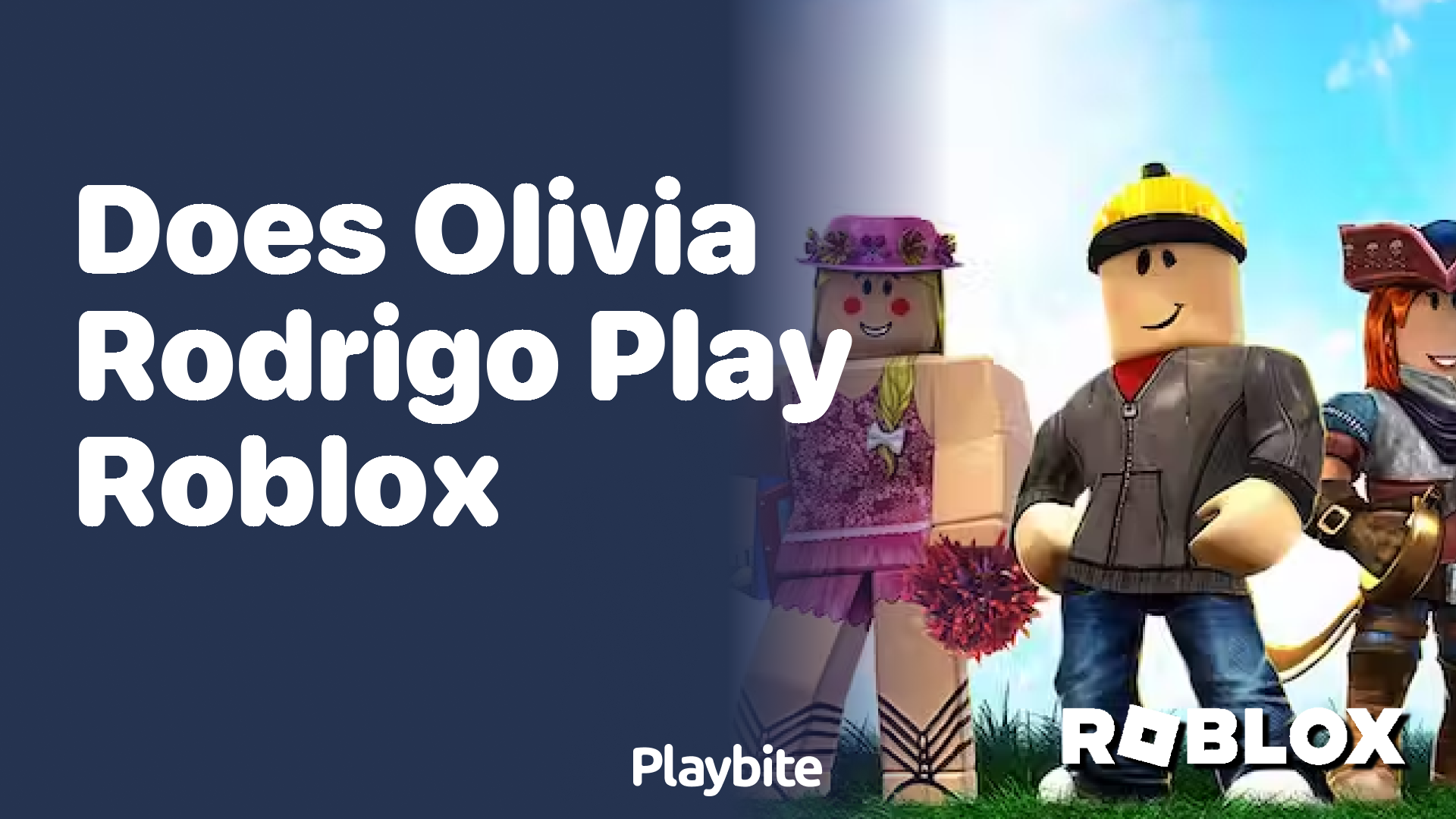 Does Olivia Rodrigo play Roblox? Let's Find Out! - Playbite