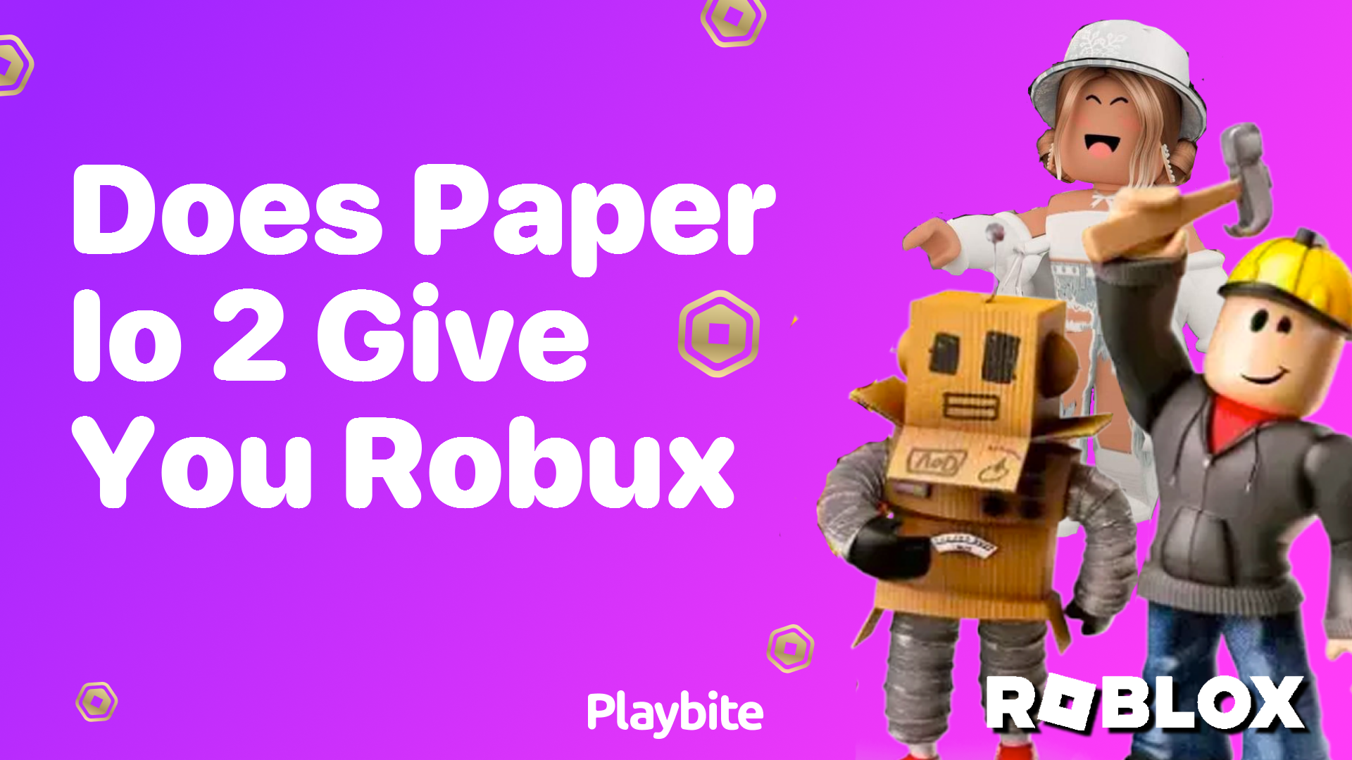 Does Paper.io 2 Give You Robux?