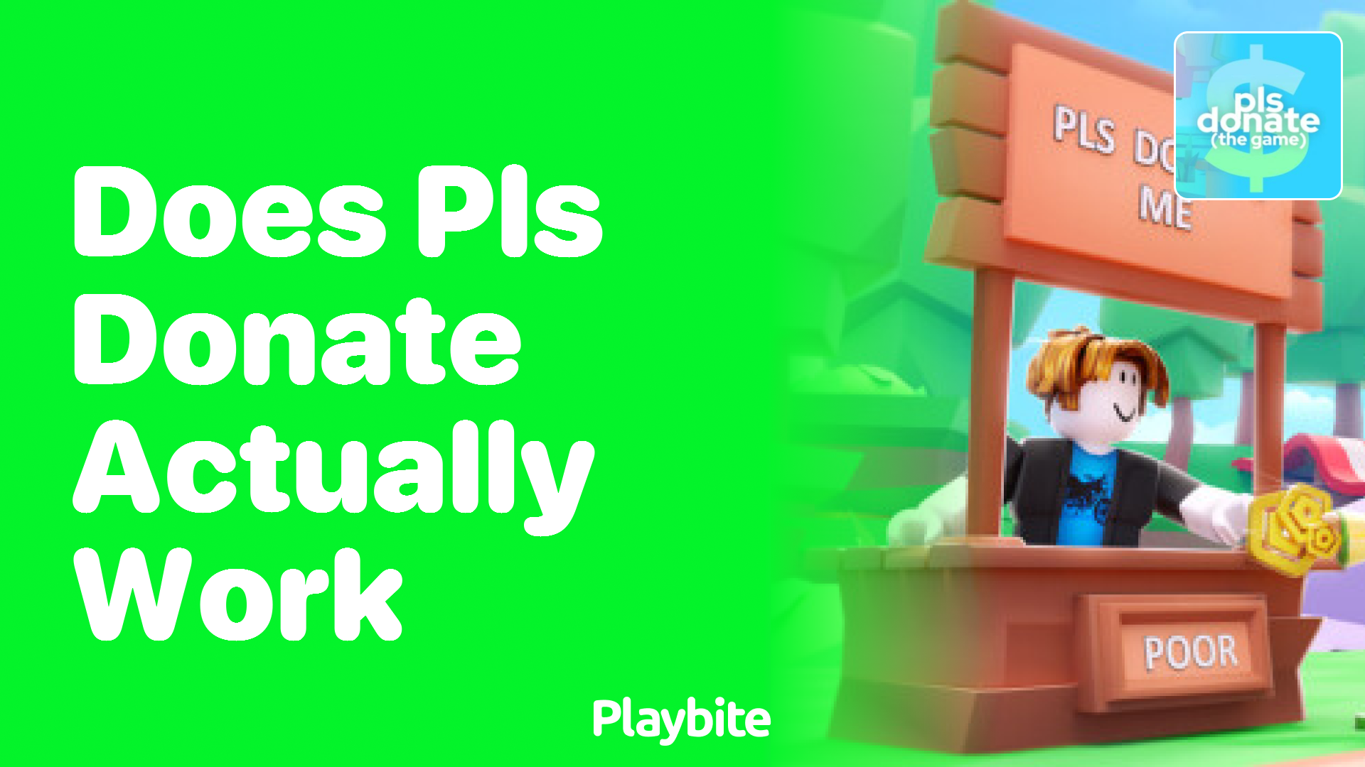 Does PLS DONATE Actually Work in Roblox?