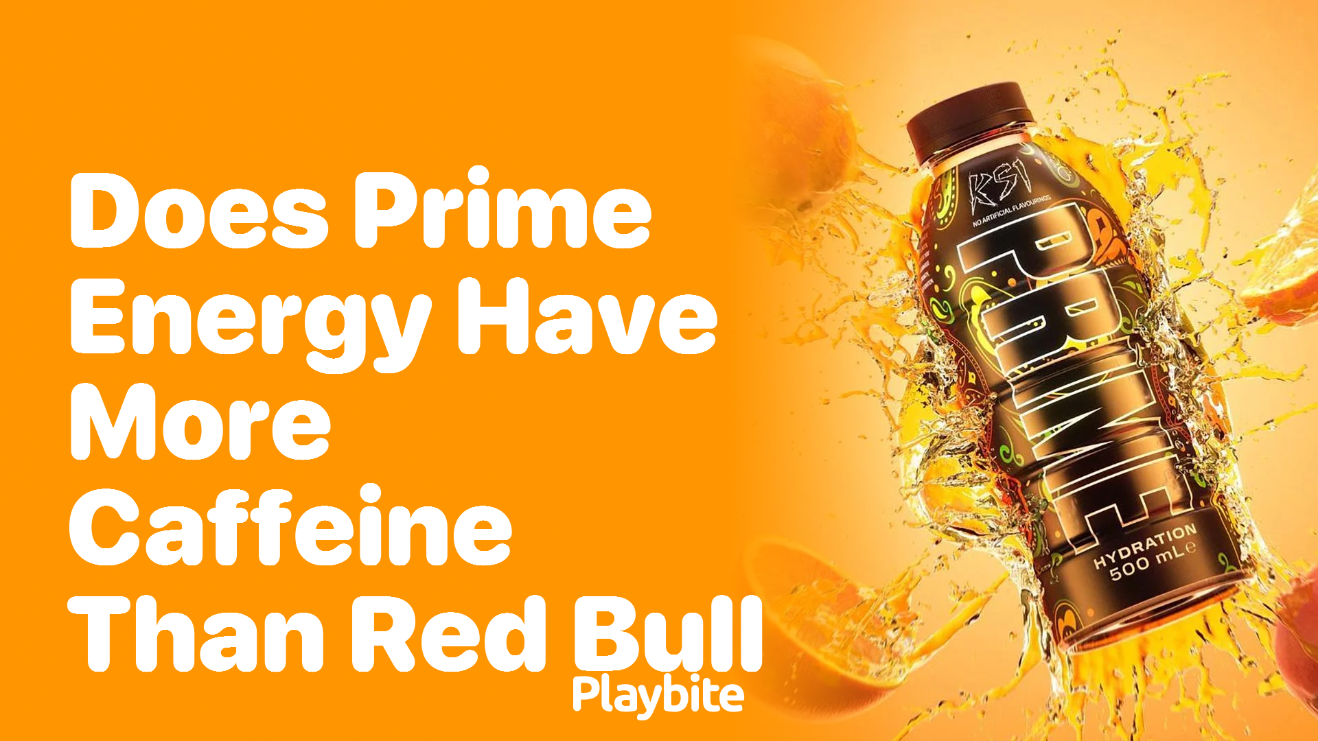 Does Prime Energy Have More Caffeine Than Red Bull?