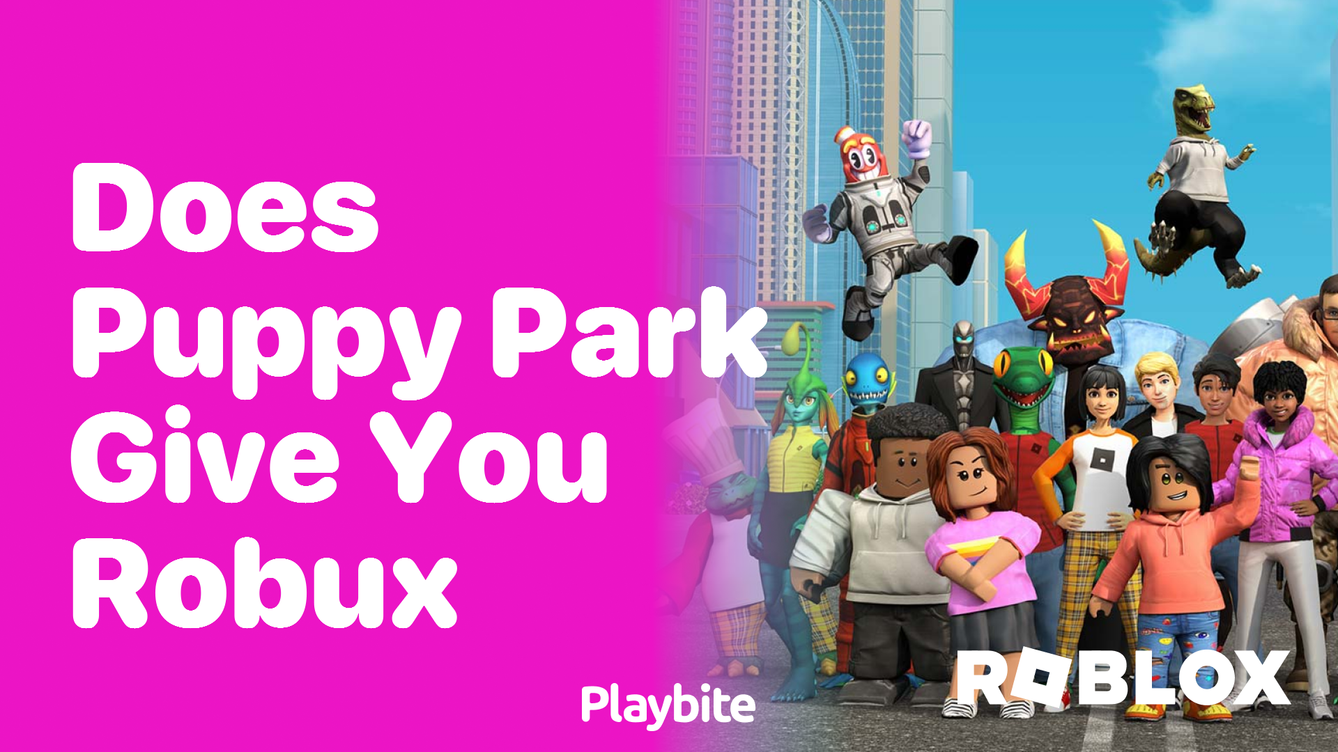 Does Puppy Park Give You Robux?