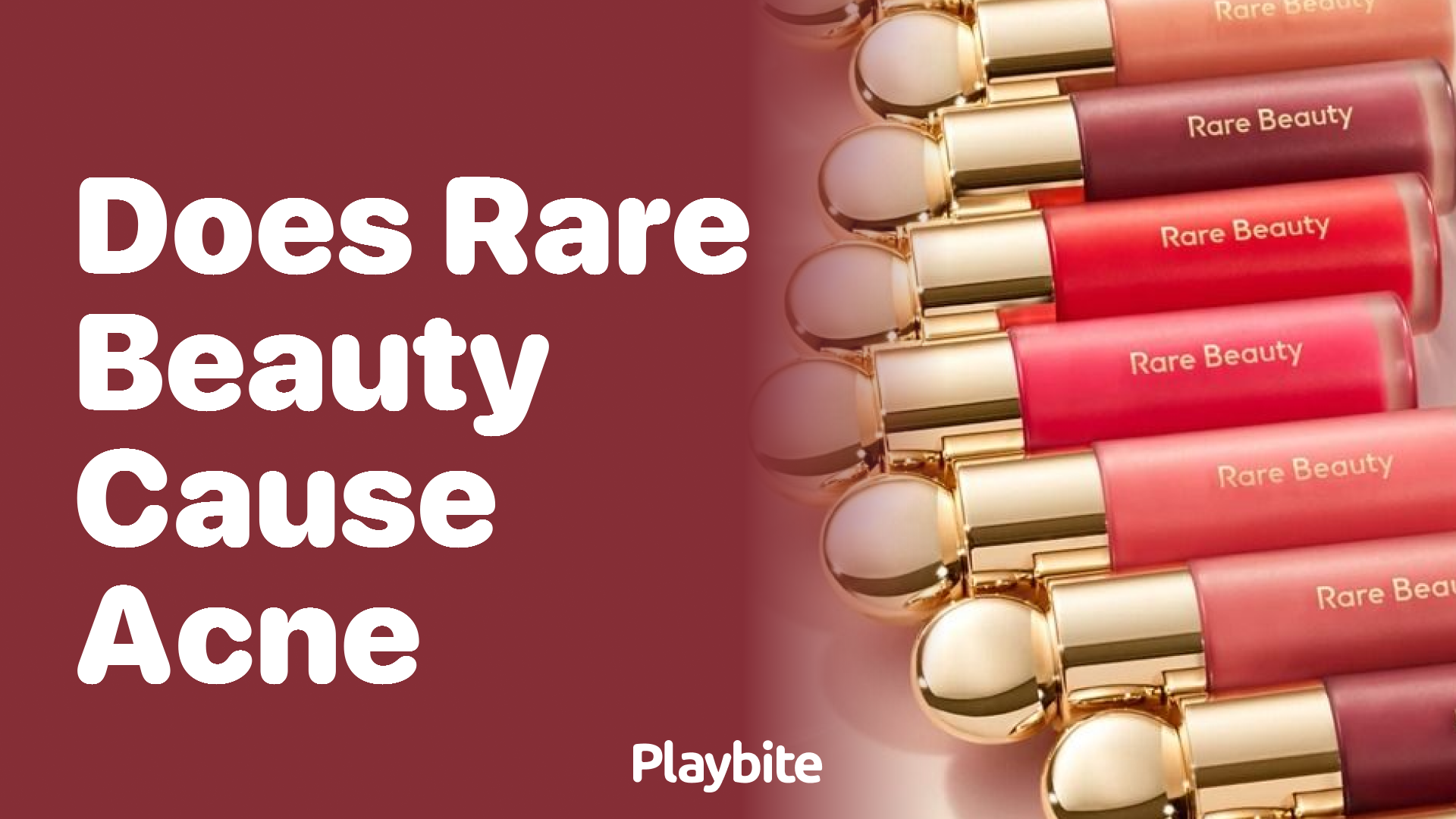 Does Rare Beauty Cause Acne?