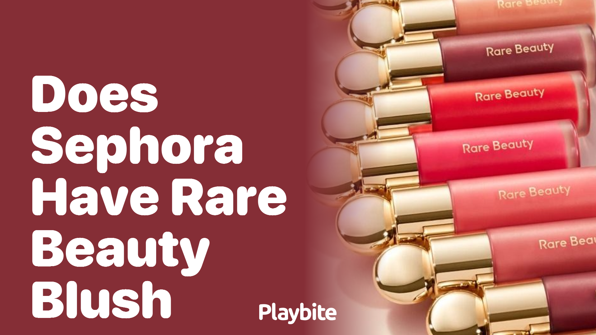 Does Sephora Offer Rare Beauty Blush?