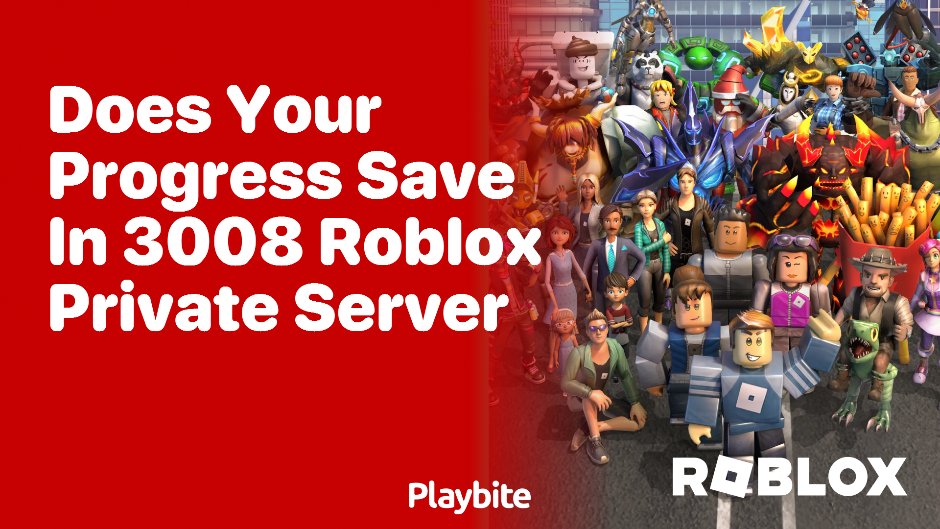 Does Your Progress Save in 3008 Roblox Private Server? - Playbite