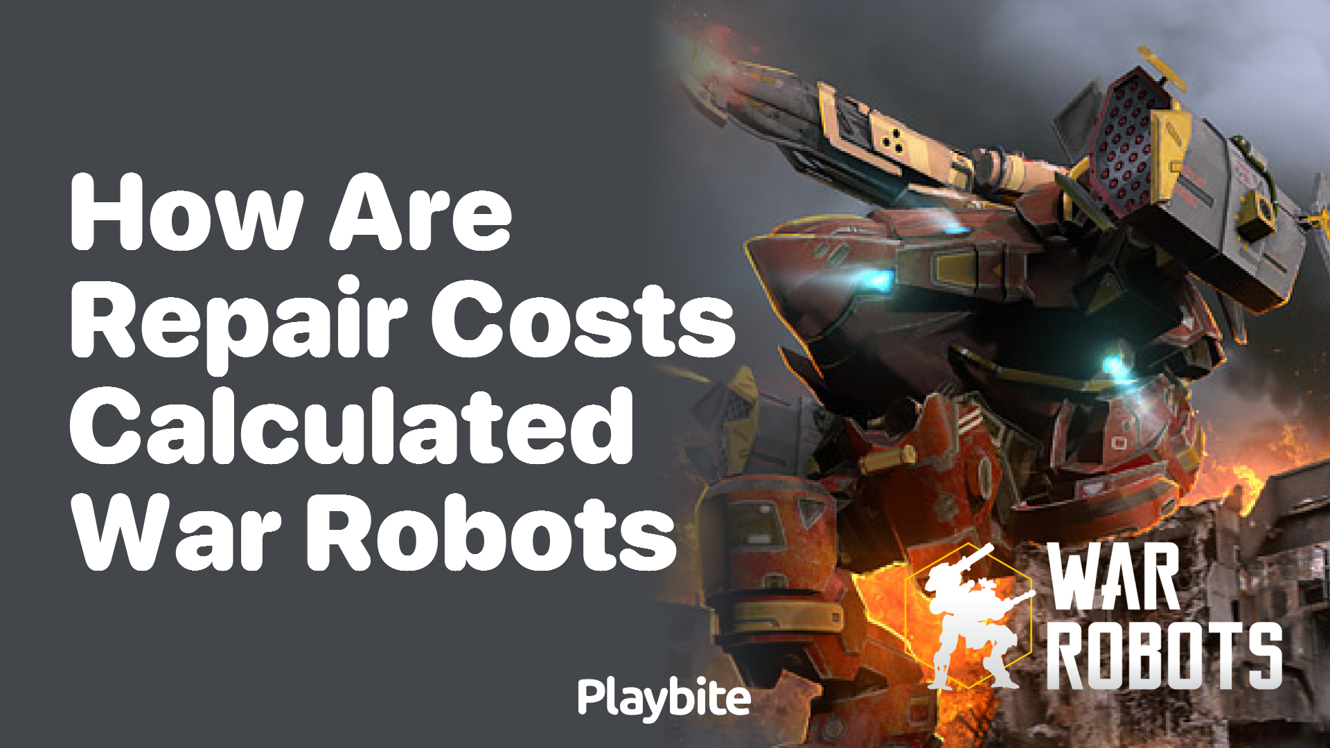 How Are Repair Costs Calculated in War Robots?