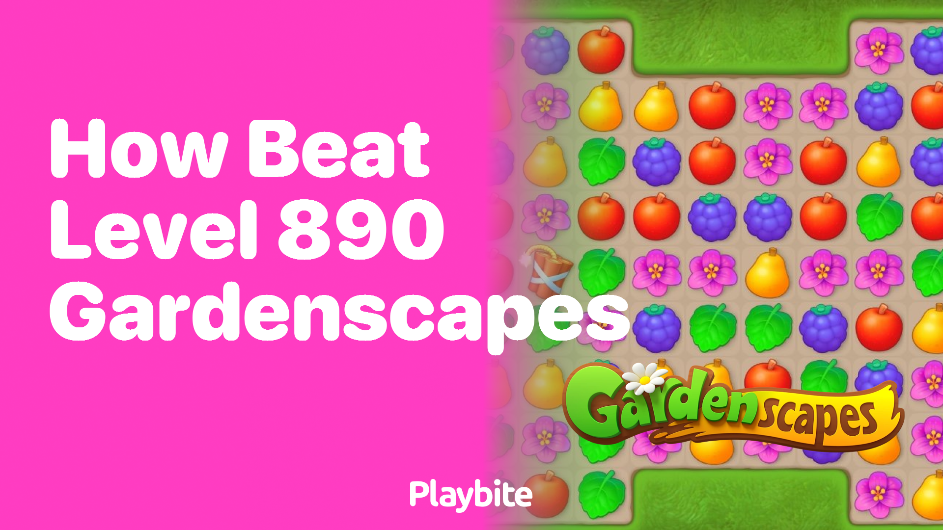 How to Beat Level 890 in Gardenscapes